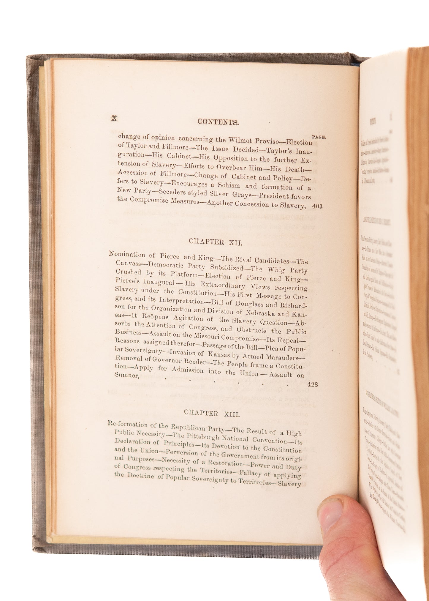 1856 REPUBLICANS & SLAVERY. First Edition of First Campaign Biography for First Republican Presidential Ticket