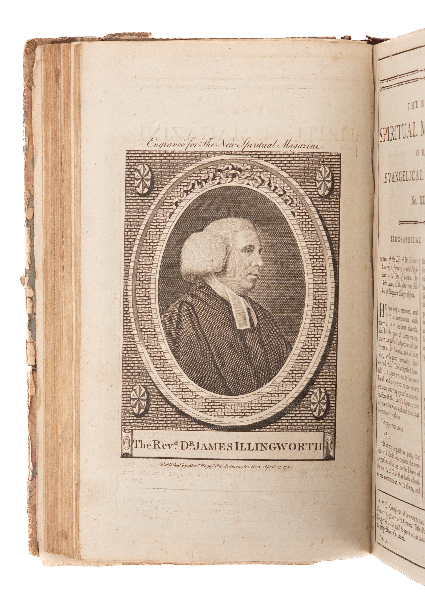 1784 THE SPIRITUAL MAGAZINE. Entire Year of the Main Calvinistic Great Awakening Periodical.