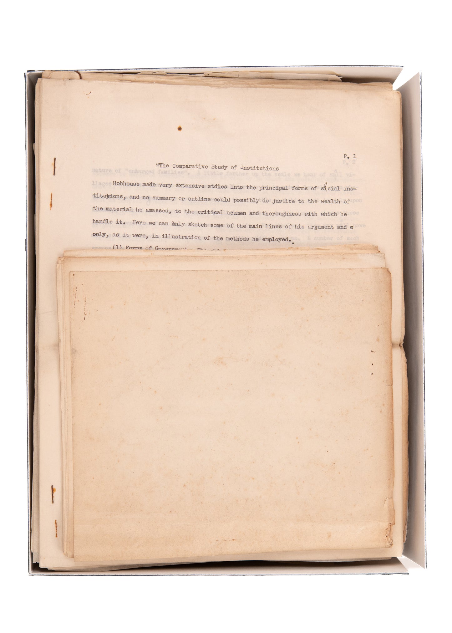 1940-1970's KWAN HAI-LUNG. Substantial Archive of Unpublished MSs by Father of Sociology in Taiwan.