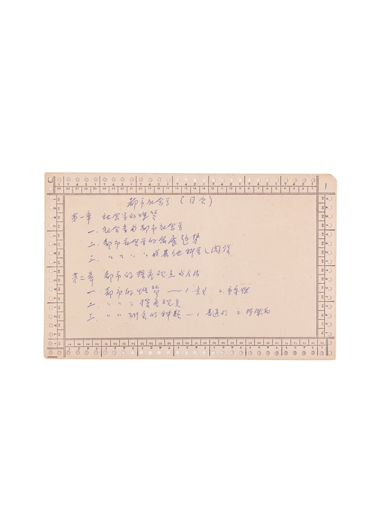 1940-1970's KWAN HAI-LUNG. Substantial Archive of Unpublished MSs by Father of Sociology in Taiwan.
