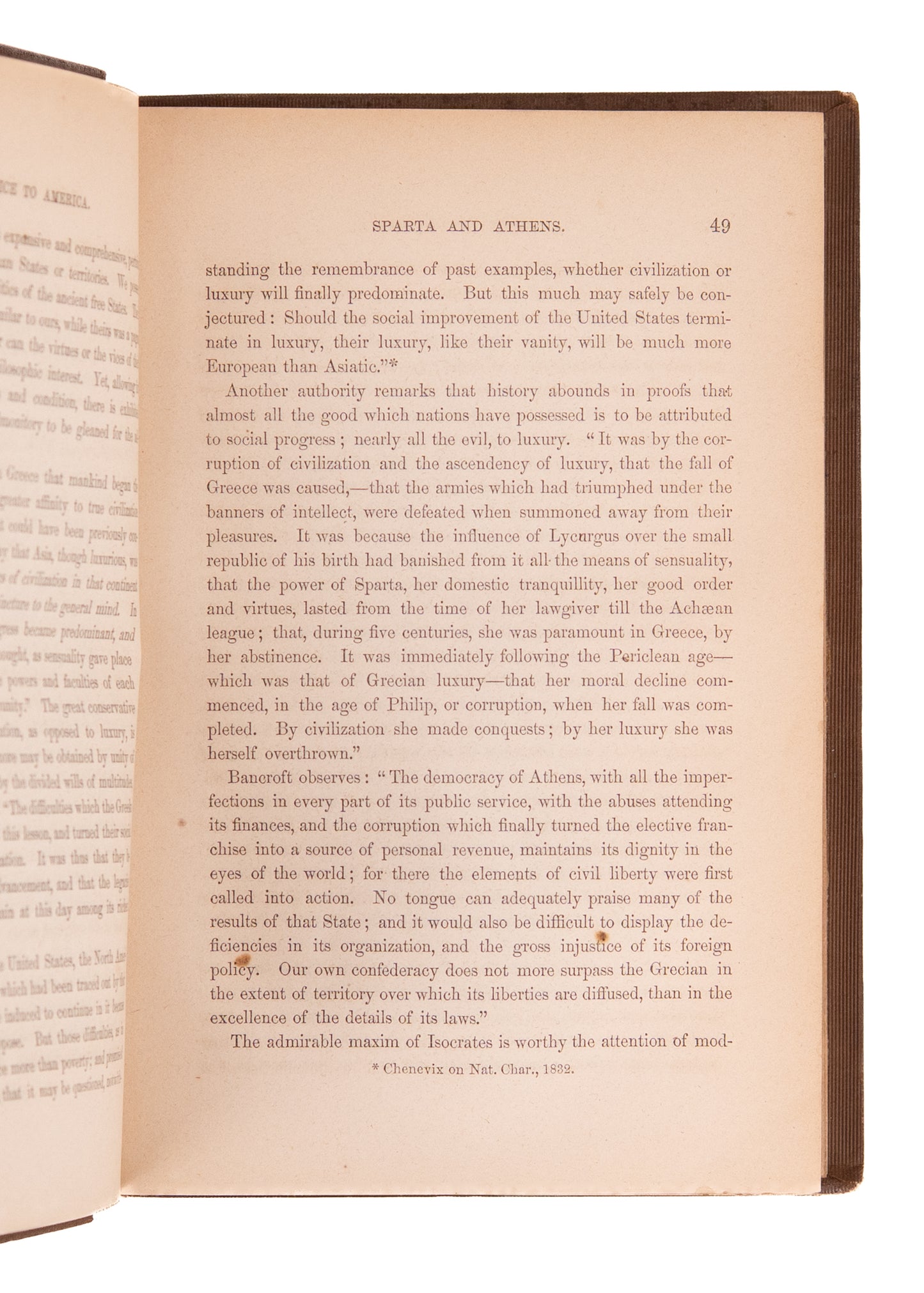 1855 A KNOW-NOTHING MANIFESTO. Rare Nativist Work Against Emigrant Suffrage, Catholics, and Naturalization.