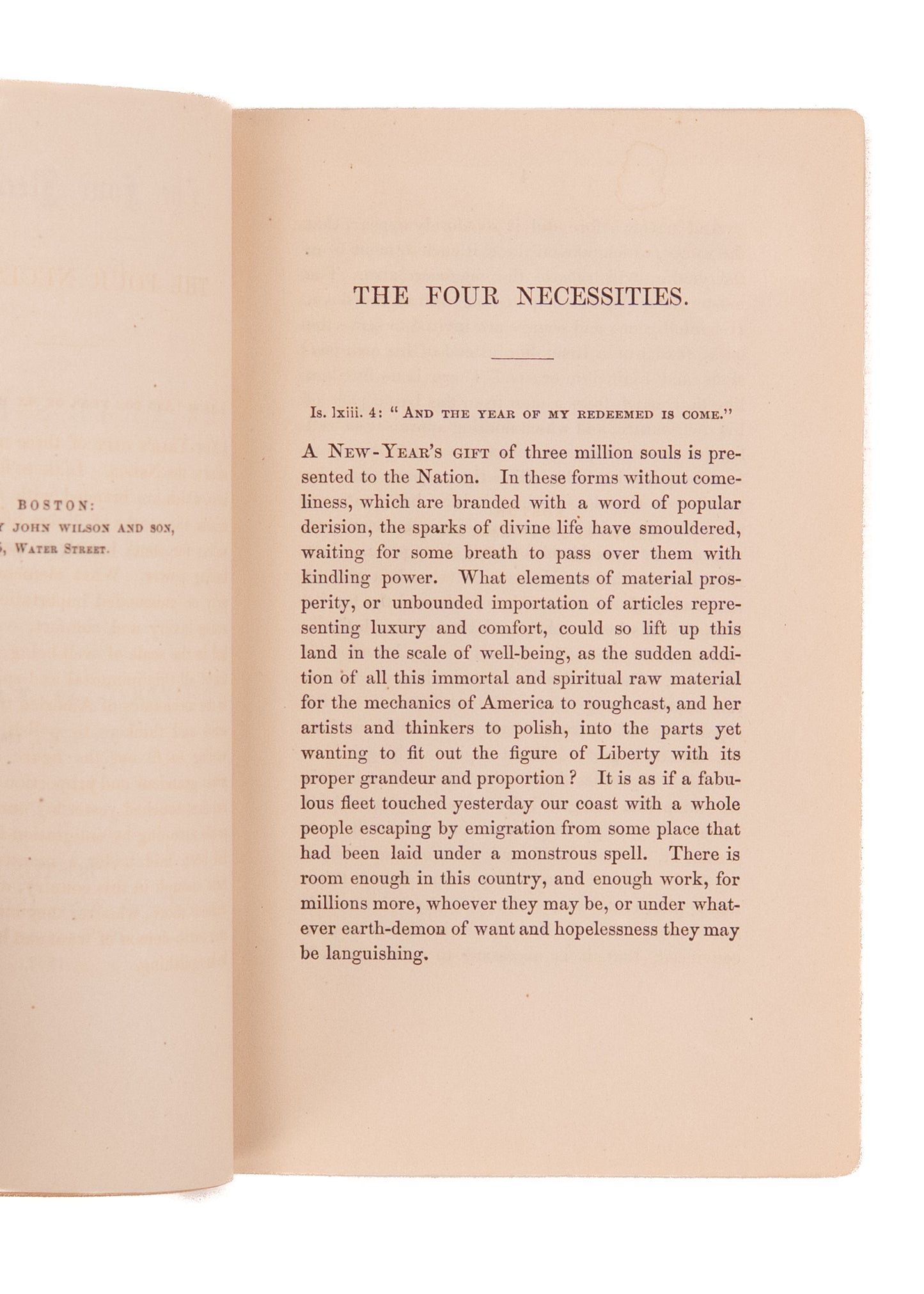 1863 EMANCIPATION PROCLAMATION. A New Year's Gift of 3,000,000 Enslaved Souls. Rare!