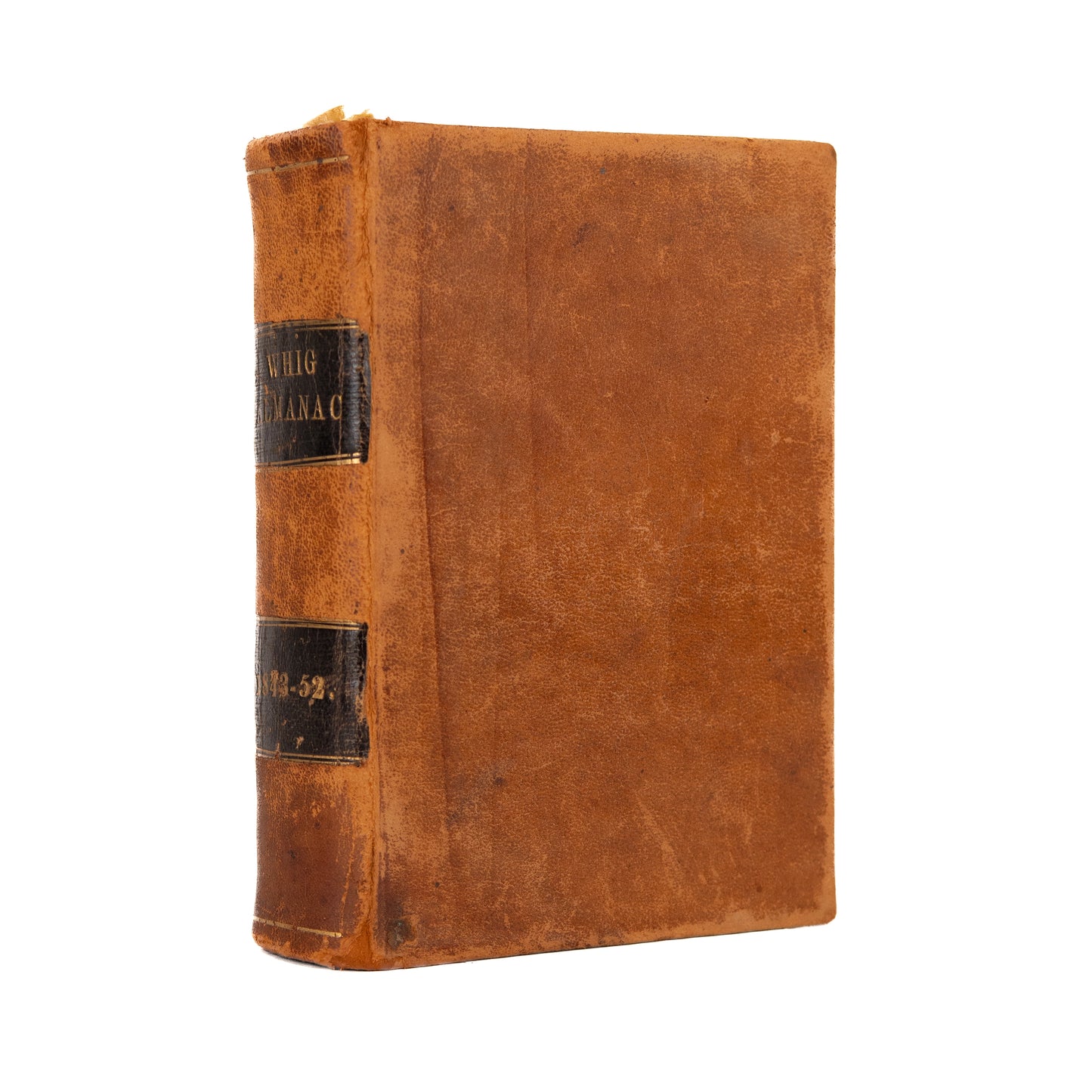 1843-1852 THE WHIG ALMANAC. Excellent Maps and Content on Oregon, Texas, Tariffs and Protectionism, &c.
