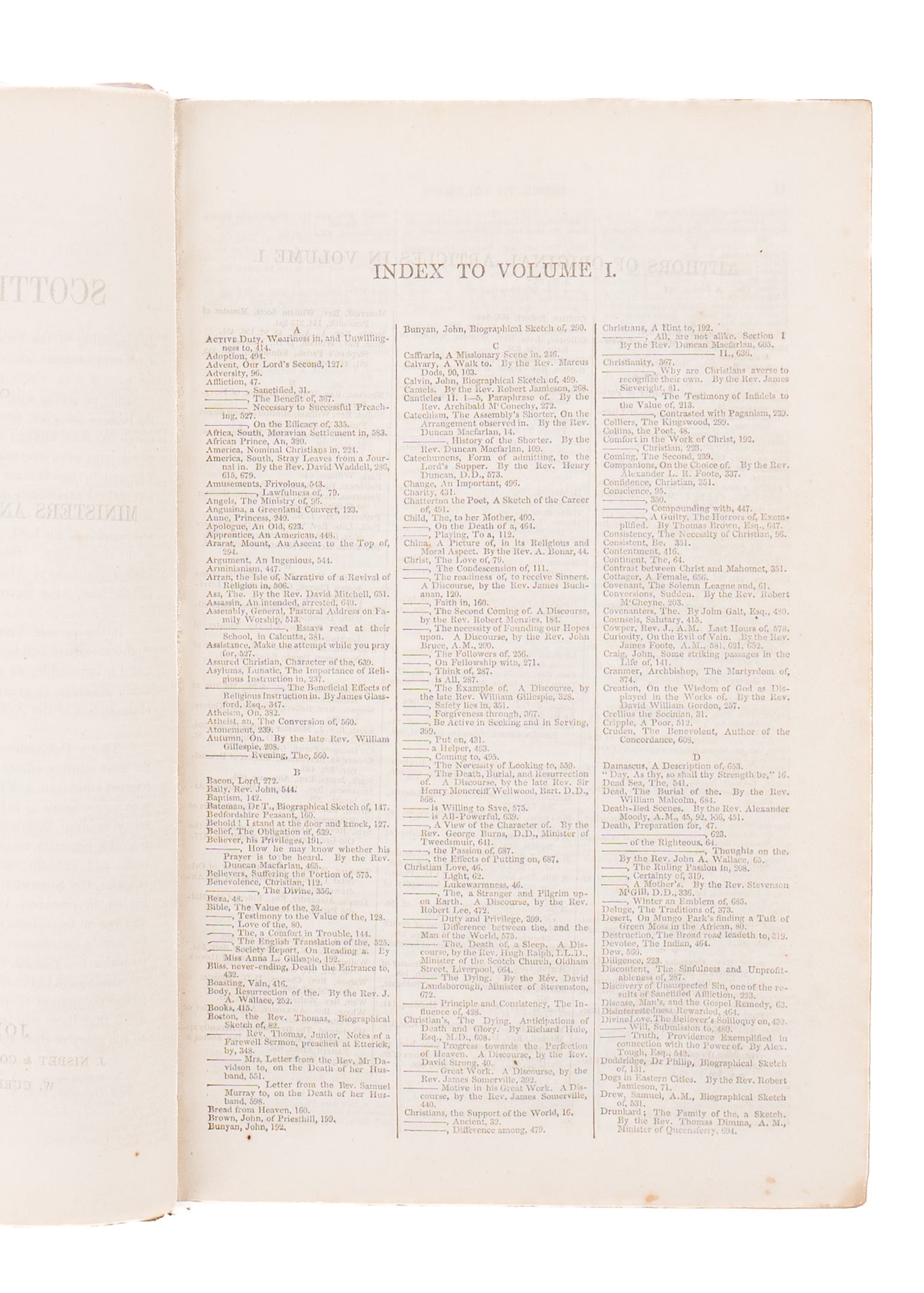 1836 SCOTTISH CHRISTIAN HERALD. Robert Murray M'Cheyne, Revivals, Lady Huntingdon & Great Awakening &c.