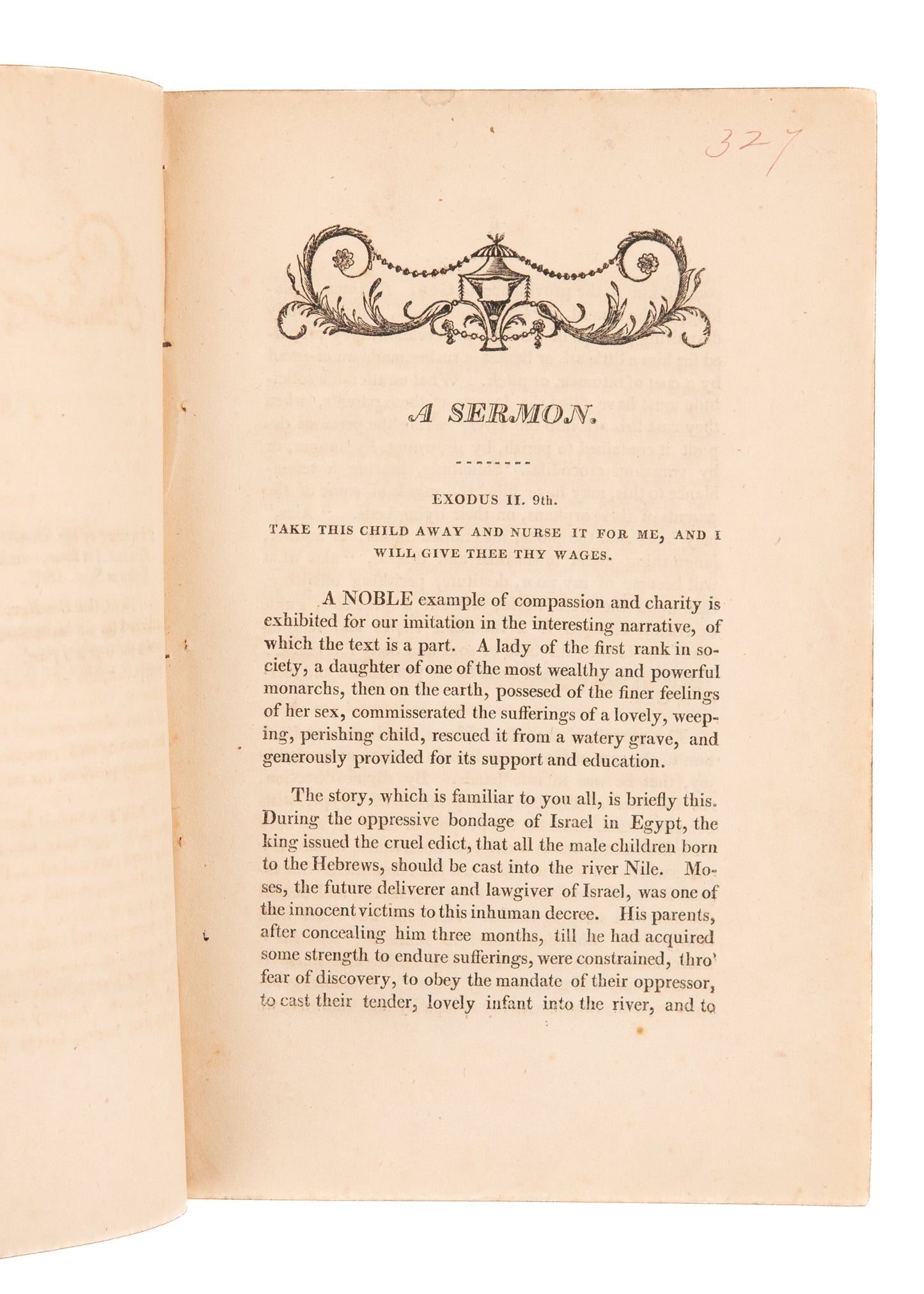 1807 JEDIDIAH MORSE. On the Care of Orphans & Education of the Poor - Boston Female Asylum.