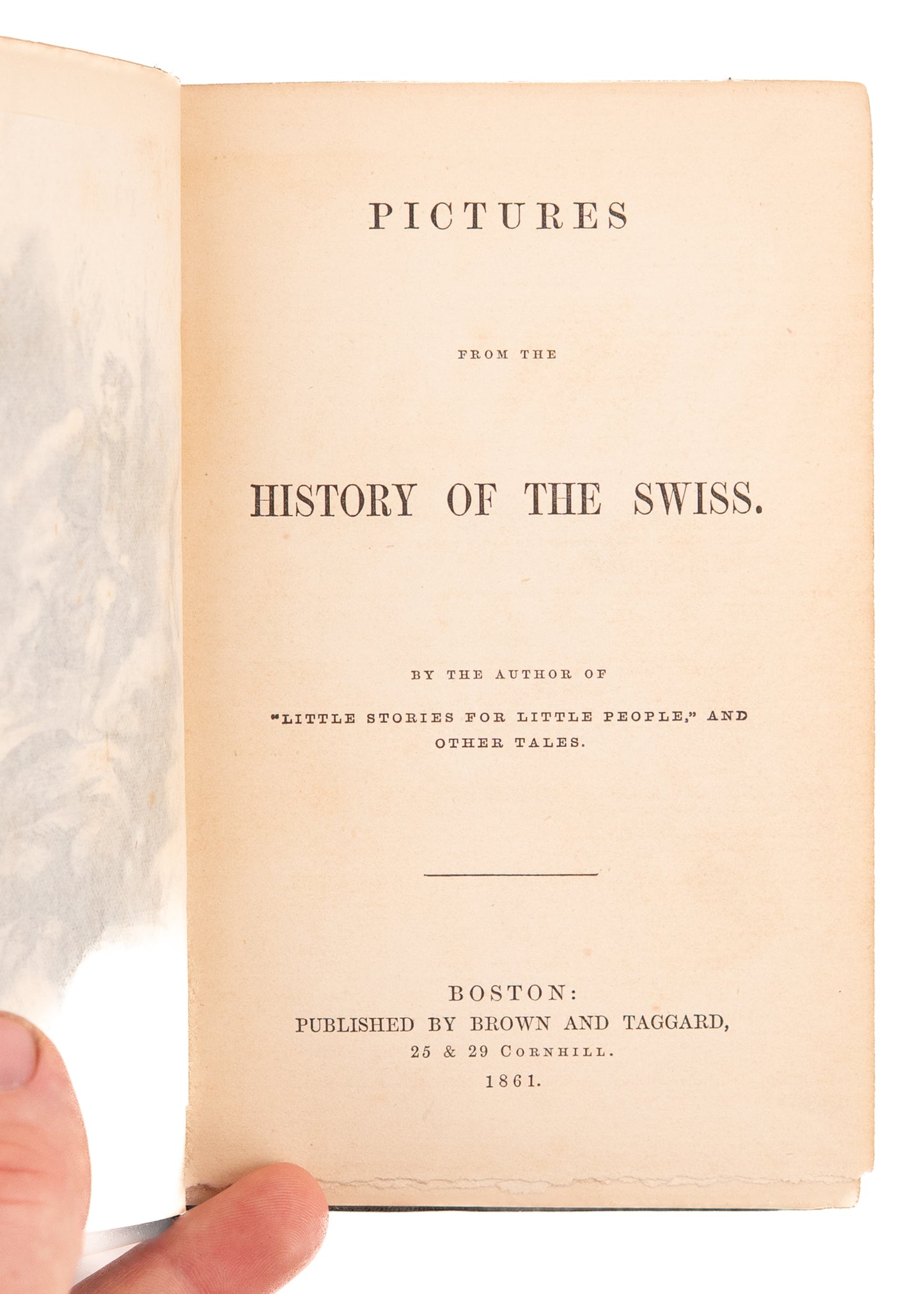 1861 ENSLAVED CHILD TEACHER. Rare Volume Owned by Teacher of Enslaved Children.