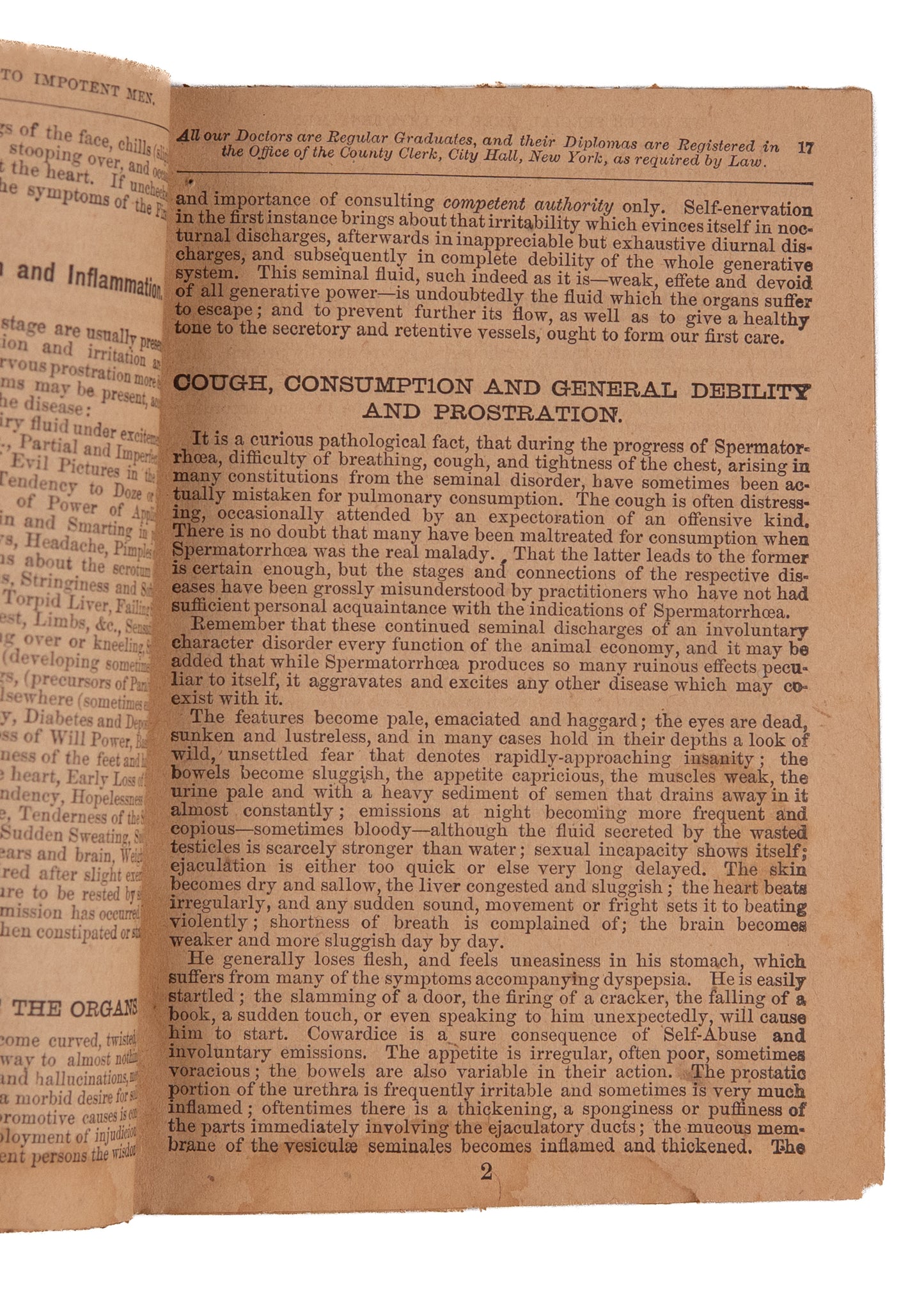 1886 URETHRAL CRAYONS. Manhood Restored! Before the Blue Pill, Behold, the Little Blue Crayon!