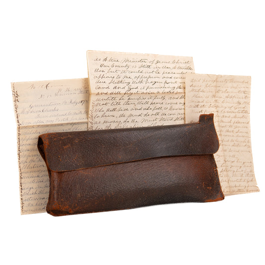 1857-1865 REVIVAL & CIVIL WAR. 200pp of Correspondence Whitecar Brothers on Civi War, Prayer Revival, &c.