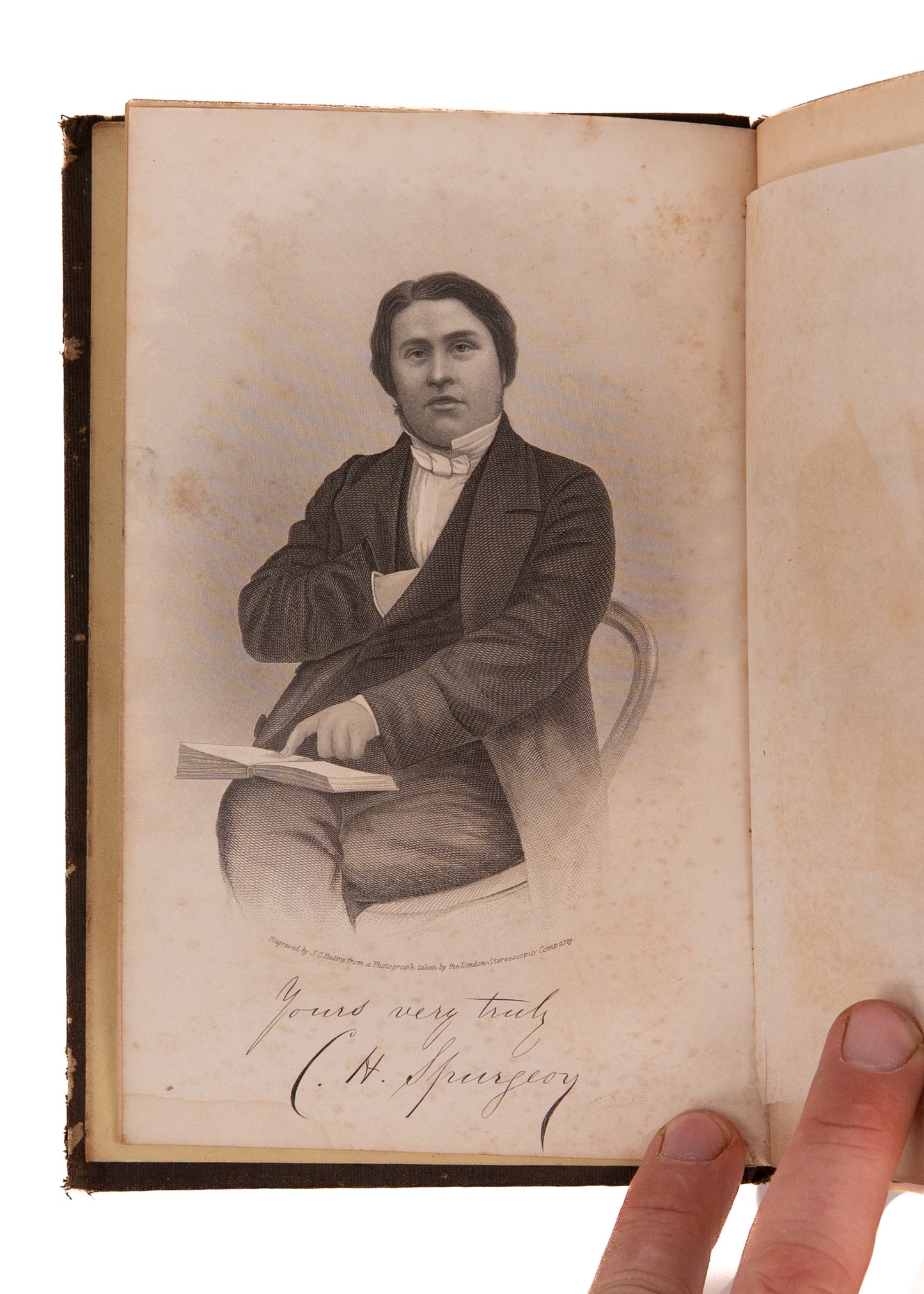1859 C. H. SPURGEON. First Full Length Biography of C. H. Spurgeon Published in America.