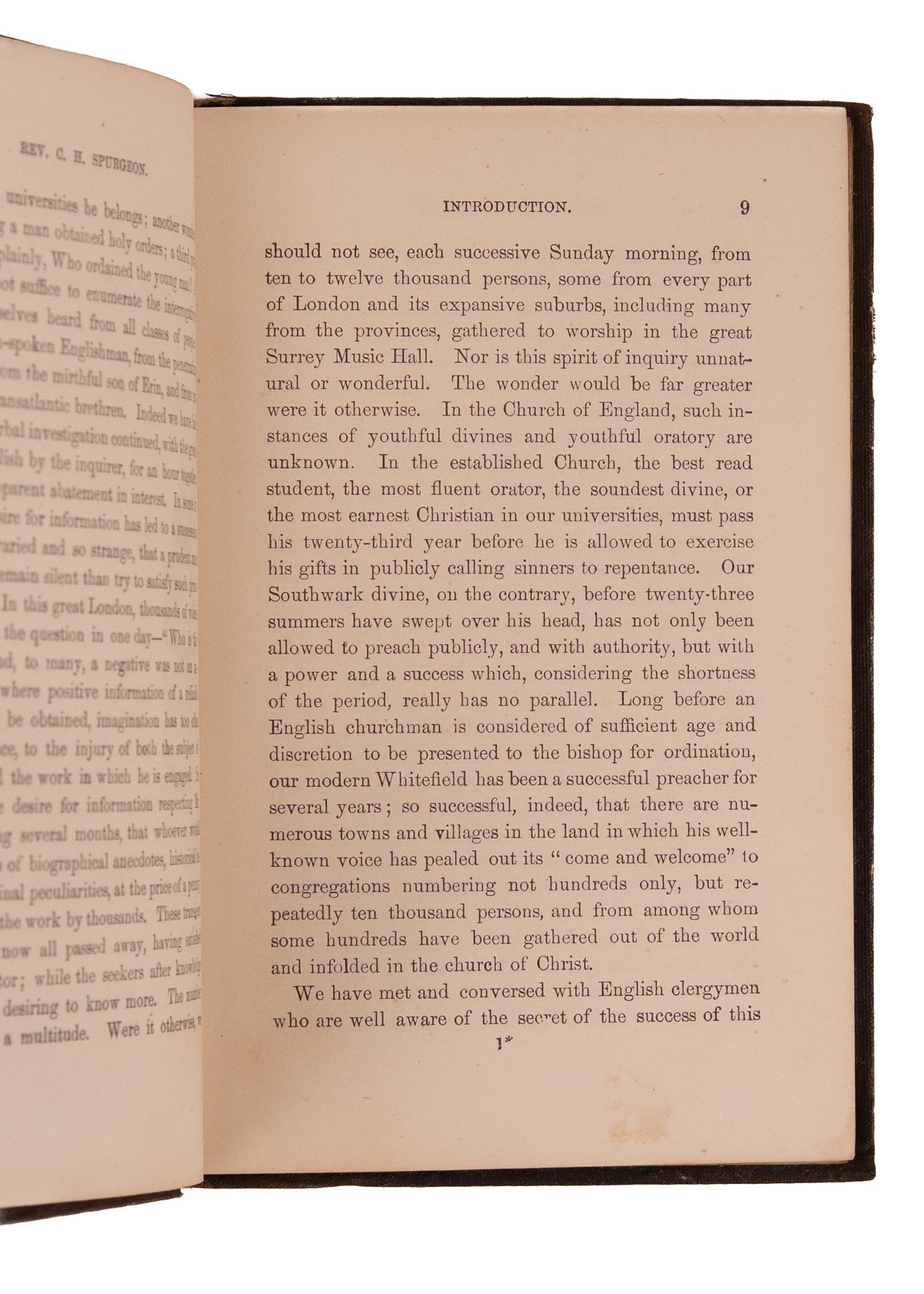 1859 C. H. SPURGEON. First Full Length Biography of C. H. Spurgeon Published in America.