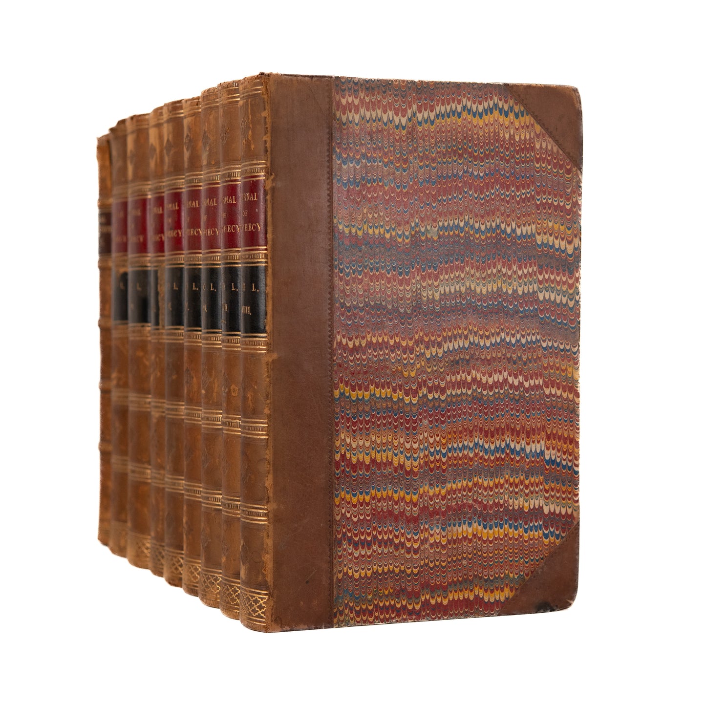 1849-1868 HORATIUS BONAR. Exceptional Run of The Quarterly Journal of Prophecy - Premillennialism.