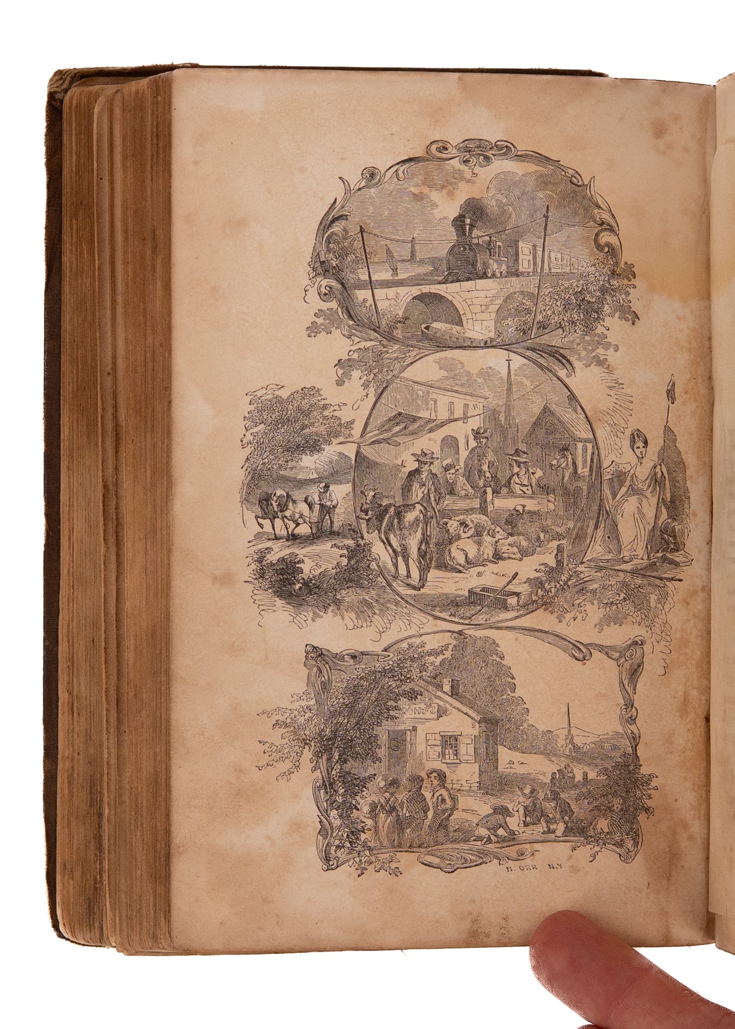 1855 FREDERICK DOUGLASS. My Bondage and My Freedom. First Edition. Slavery and Abolition.