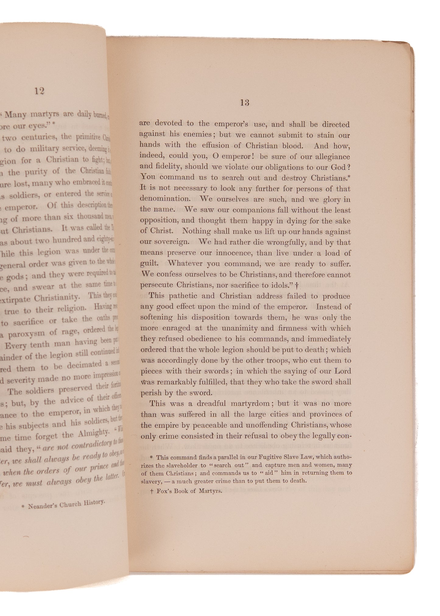 1851 FUGITIVE SLAVE ACT. Christians to Disobey the Government  - Inscribed to Fellow Abolitionist