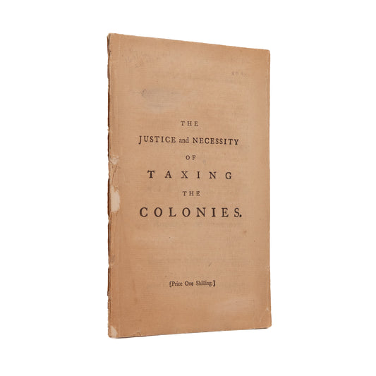 1766 STAMP ACT. Necessity of Taxing the American Colonies - Document that Caused American Revolution.