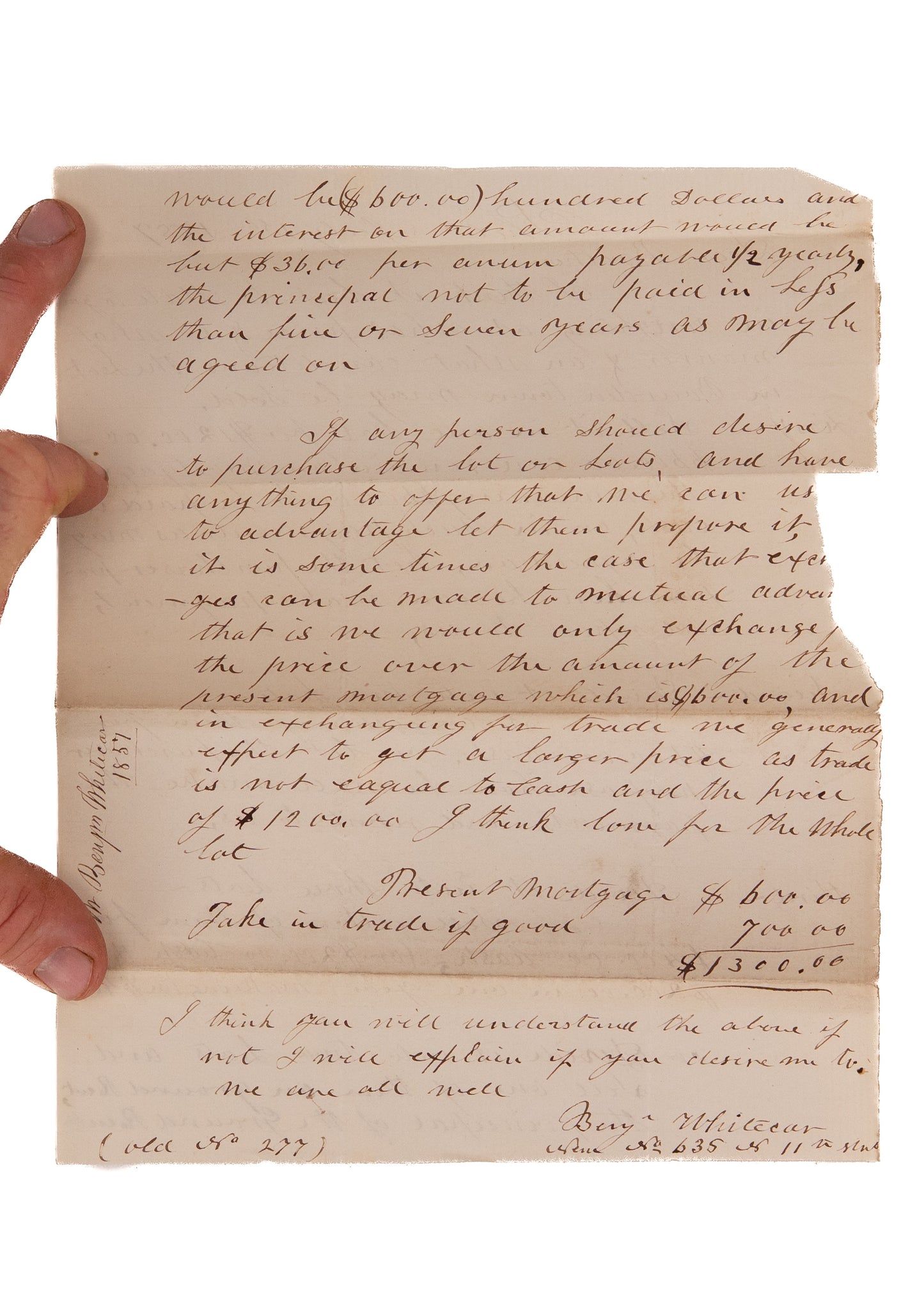 1857-1865 REVIVAL & CIVIL WAR. 200pp of Correspondence Whitecar Brothers on Civi War, Prayer Revival, &c.