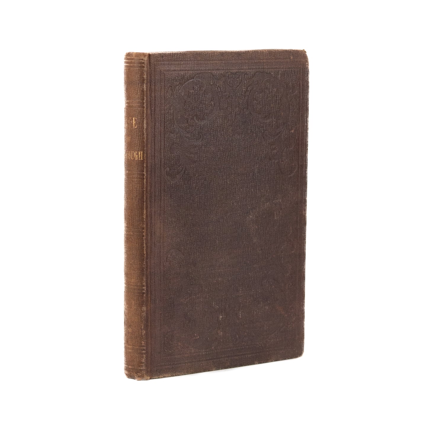 1850 JOHN B. GOUGH. Early Temperance Memoir with Important Temperance Provenance.