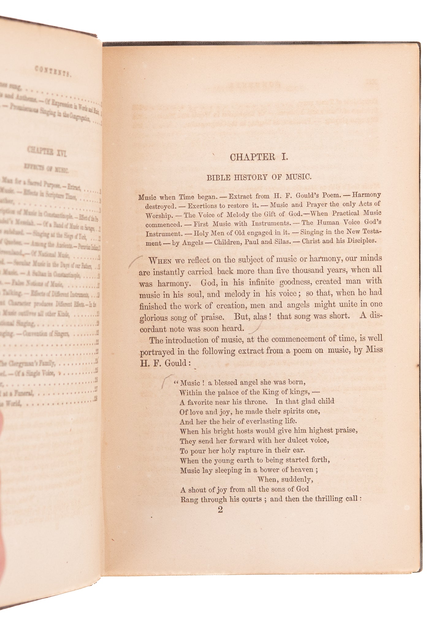 1853 NATHANIEL D. GOULD. History of Worship Music in America. Bay Psalm Book, Hymnody, Great Awakening &c.