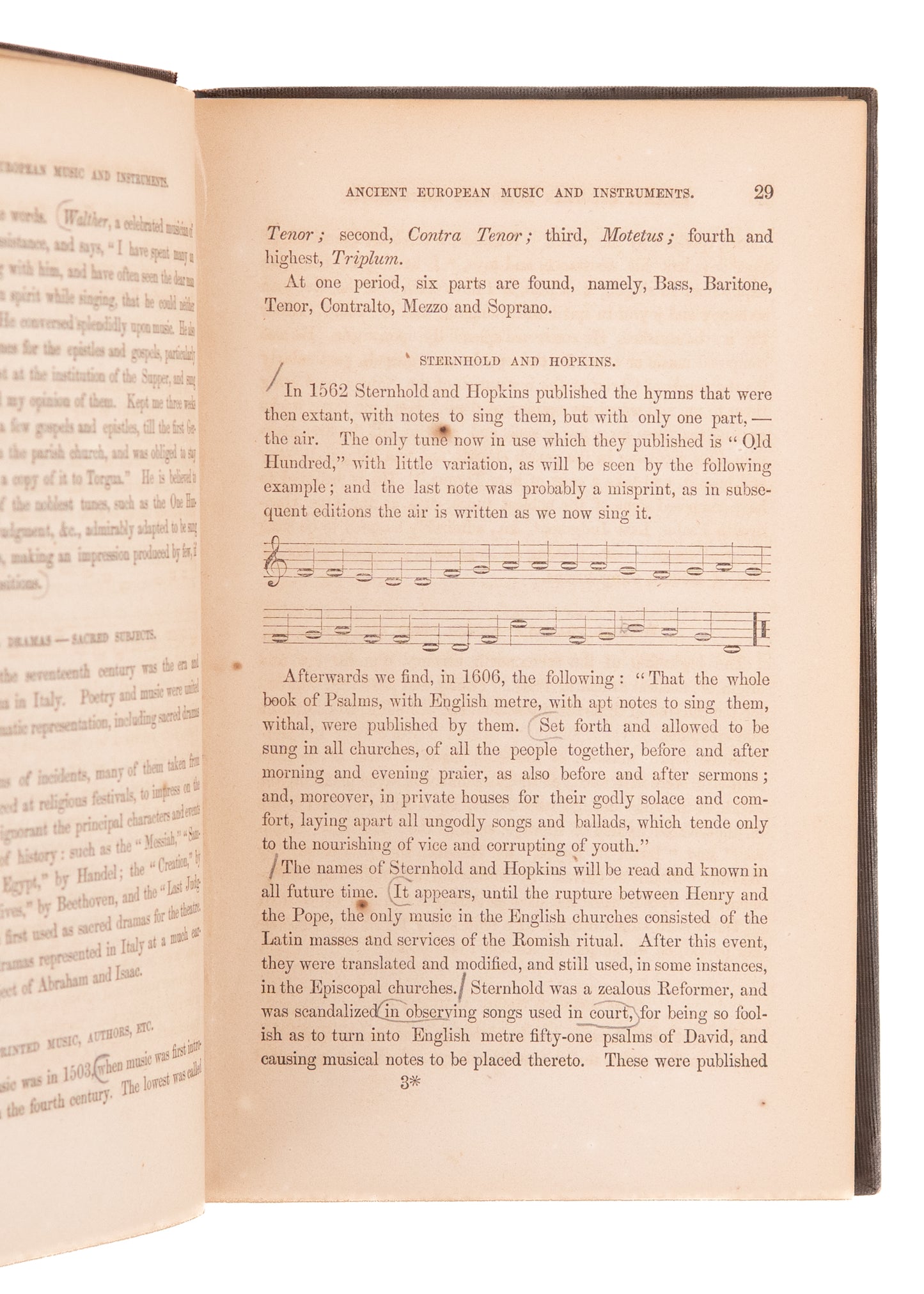 1853 NATHANIEL D. GOULD. History of Worship Music in America. Bay Psalm Book, Hymnody, Great Awakening &c.