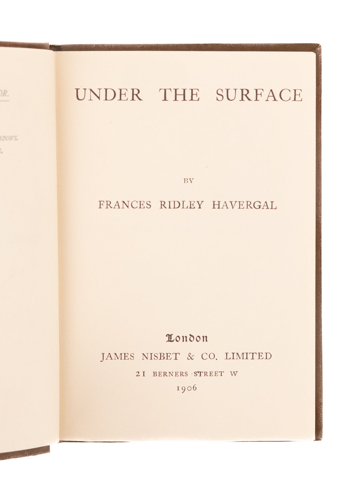 1906 FRANCES RIDLEY HAVERGAL. Charming Victorian Boxed Set of Her Poetical Works