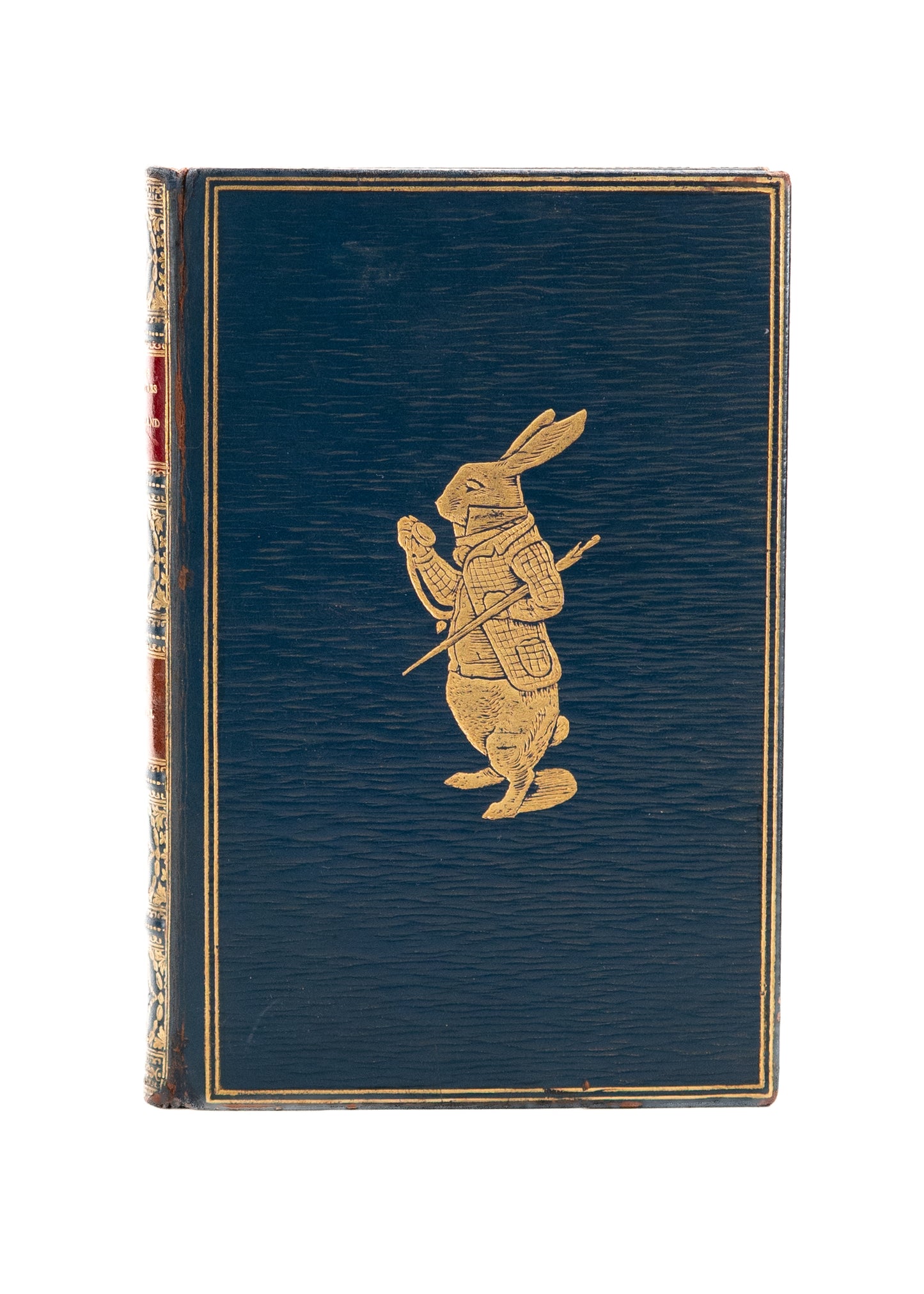 1941 LEWIS CARROLL. Alice's Adventures In Wonderland in Exceptional Riviere Binding.