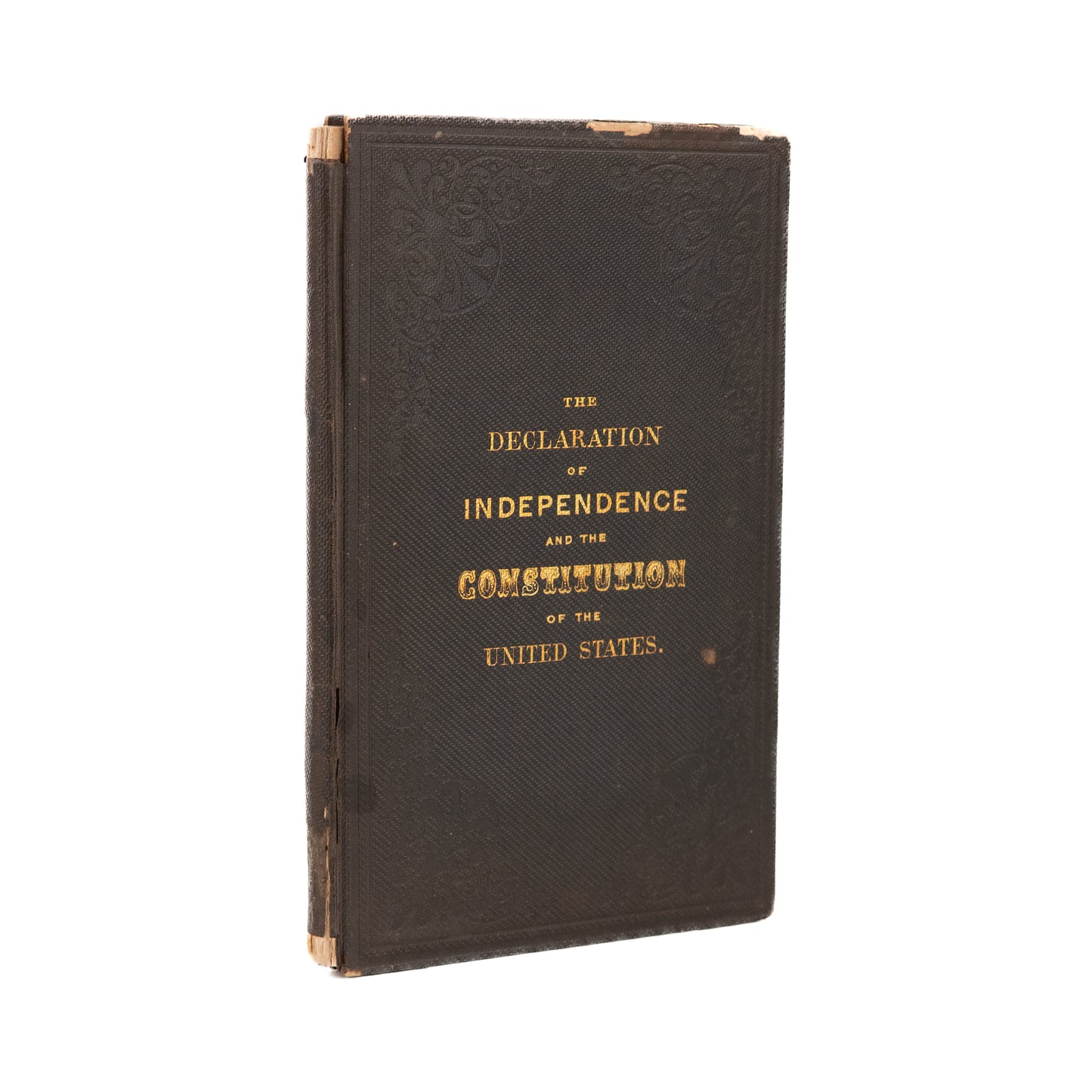 1865 THIRTEENTH AMENDMENT - SLAVERY. The First Book-Form Appearance of the Thirteenth Amendment.