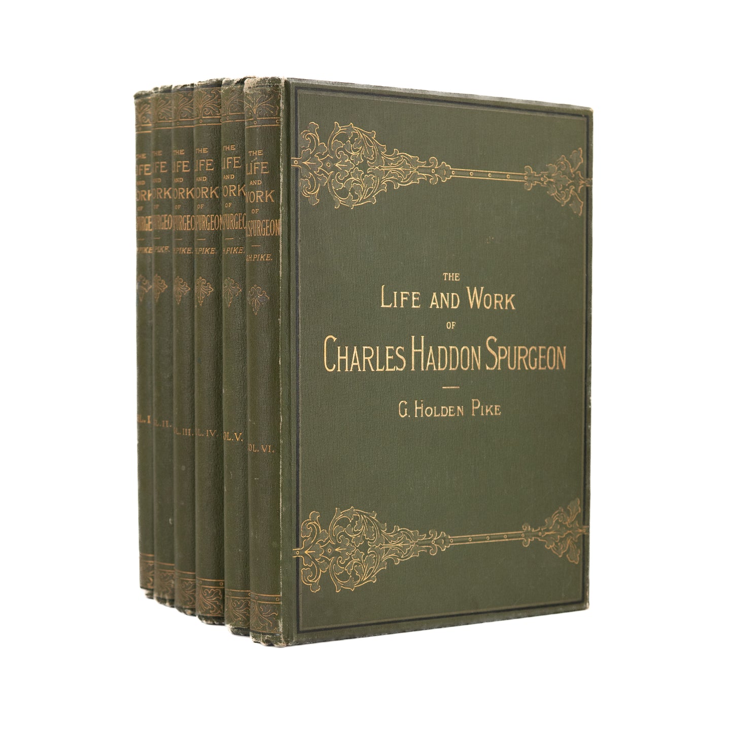 1893 C. H. SPURGEON. The Life and Work of Charles Haddon Spurgeon. Volumes 1-6. Very Nice!