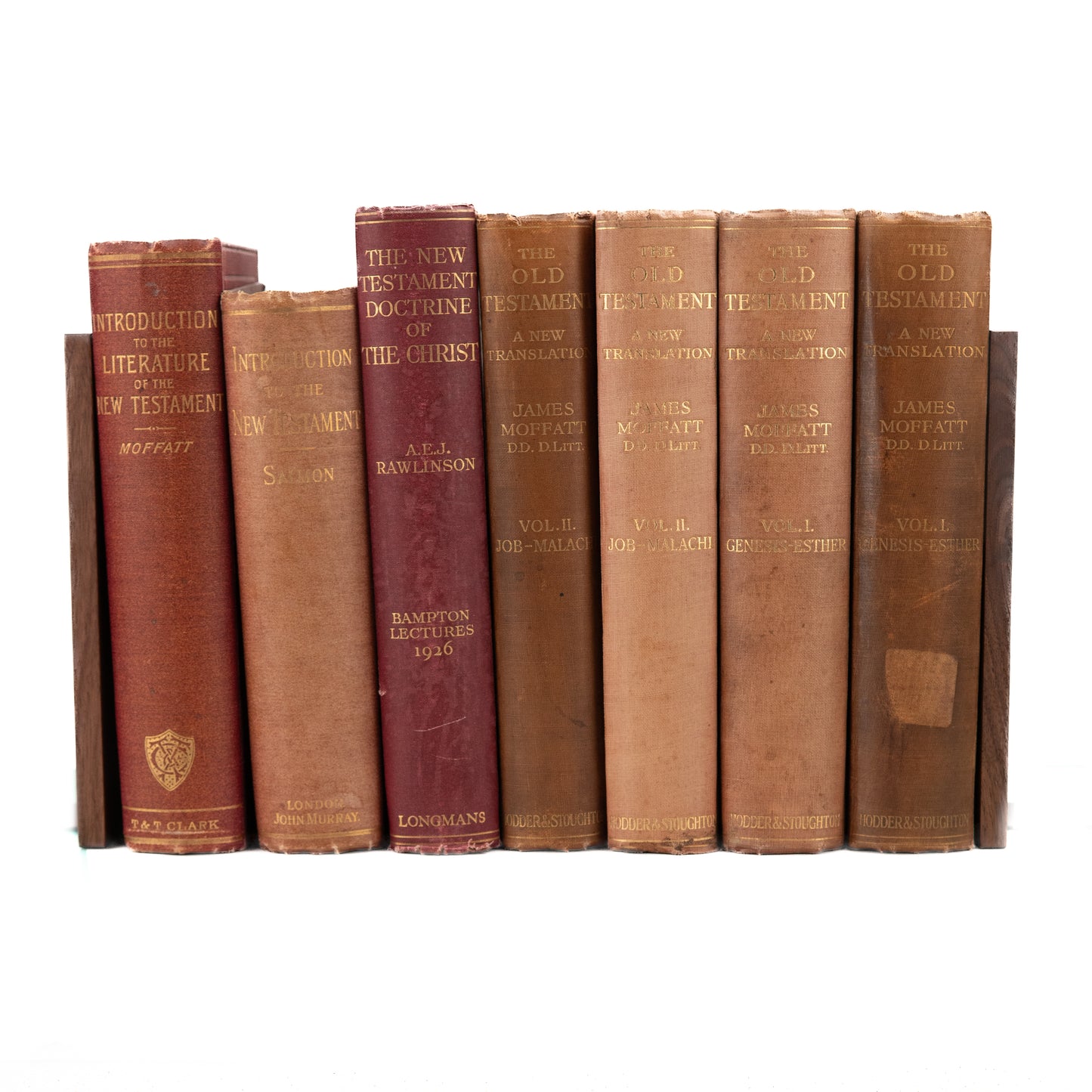 1900 OT & NT CRITICISM & TRANSLATION. Seven Various Volumes of Old & New Testament Criticism & Translation.