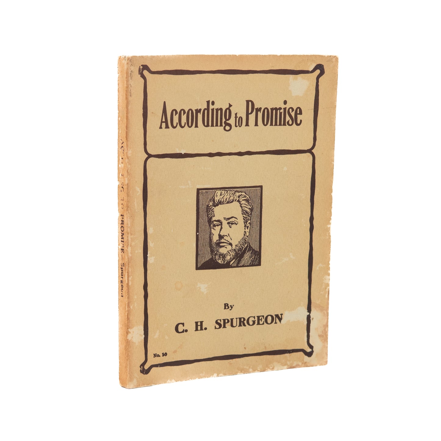 1900. C. H. SPURGEON. According to Promise. Charming in Wraps.