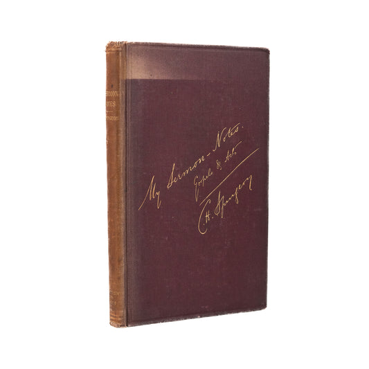 1886 C. H. SPURGEON. My Sermon Notes: Gospels & Acts.