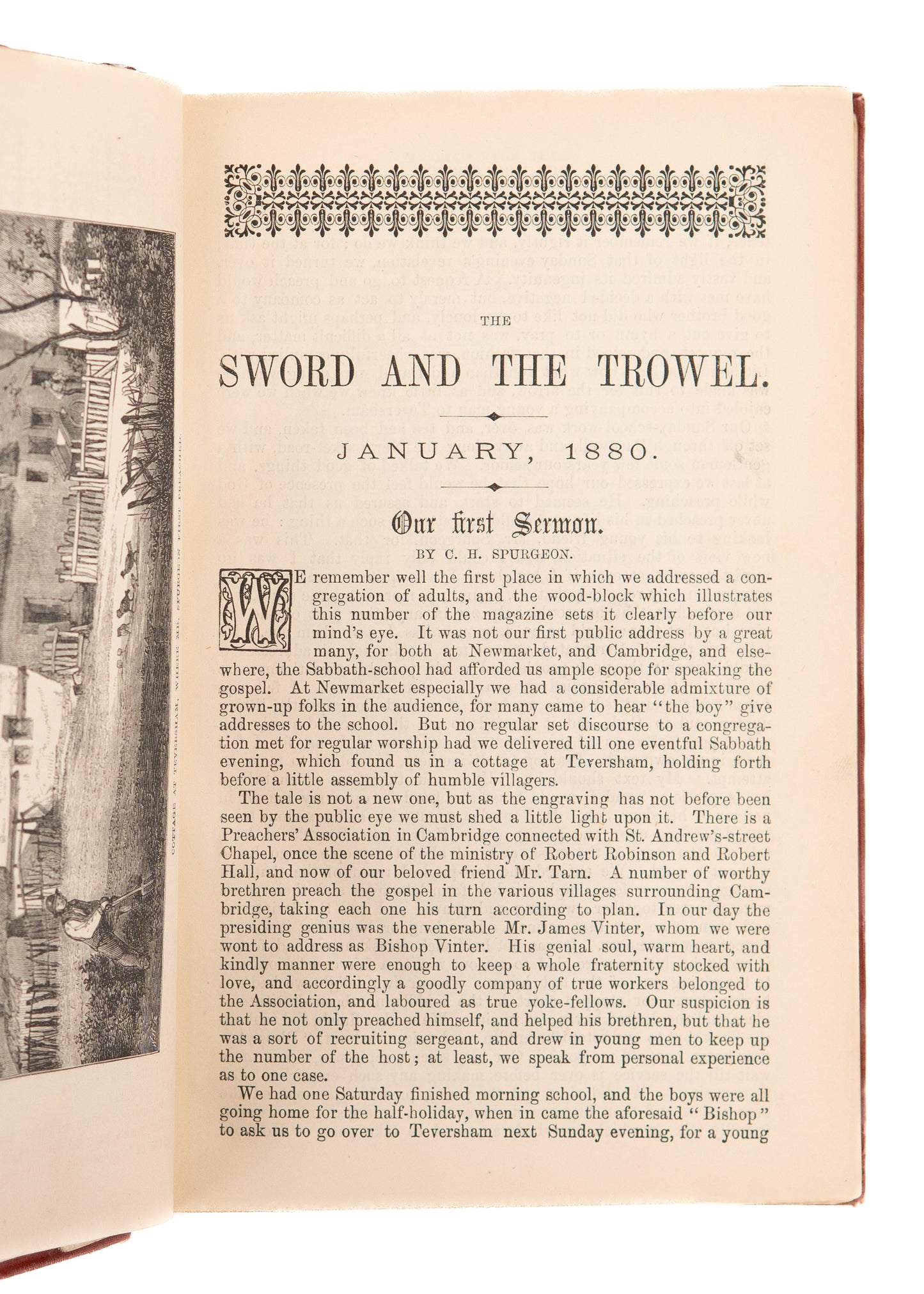 1880 C. H. SPURGEON. The Sword and Trowel for 1880. Rare. Excellent Content.