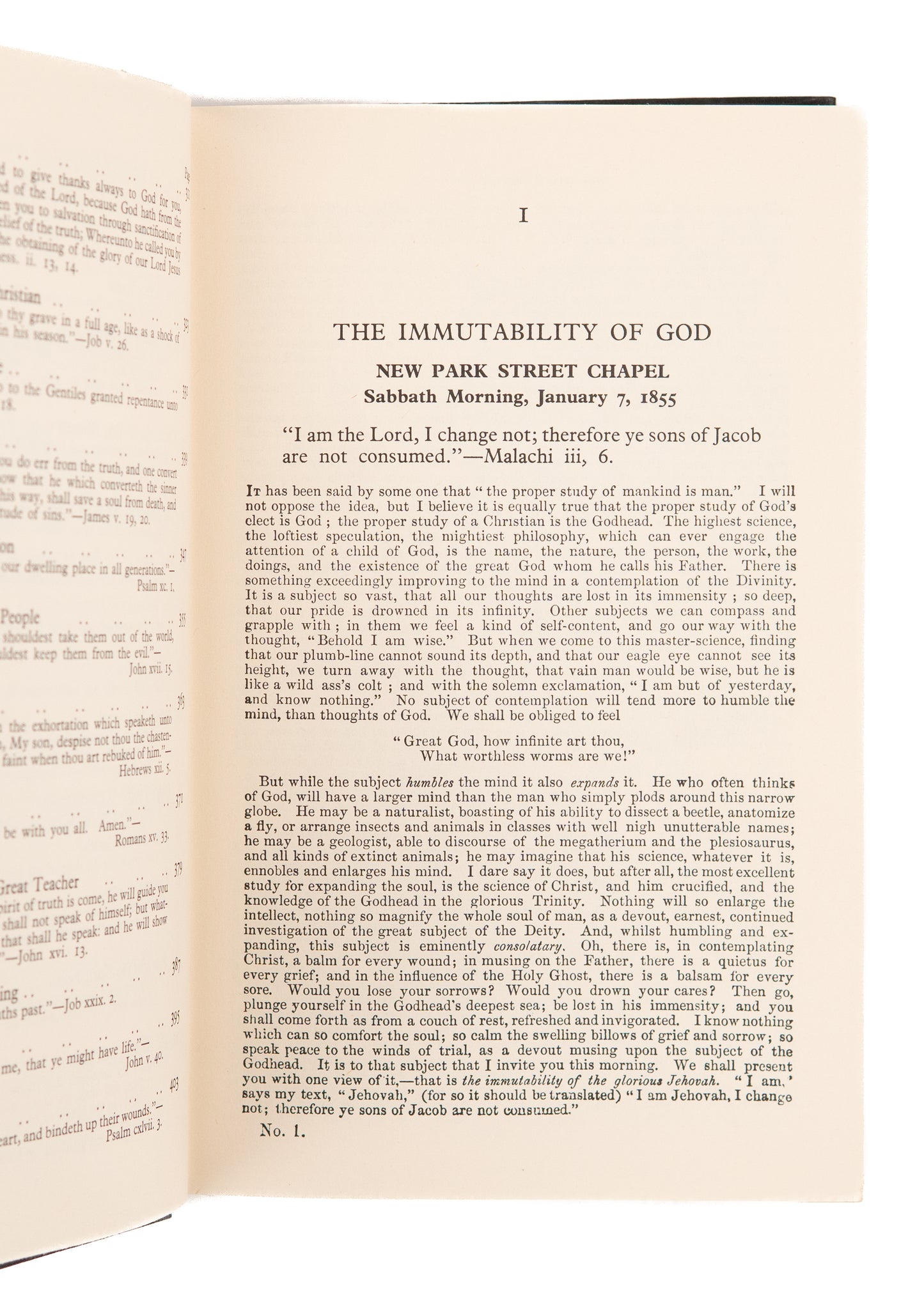 1855. C. H. SPURGEON. The New Park Street Pulpit for 1855.