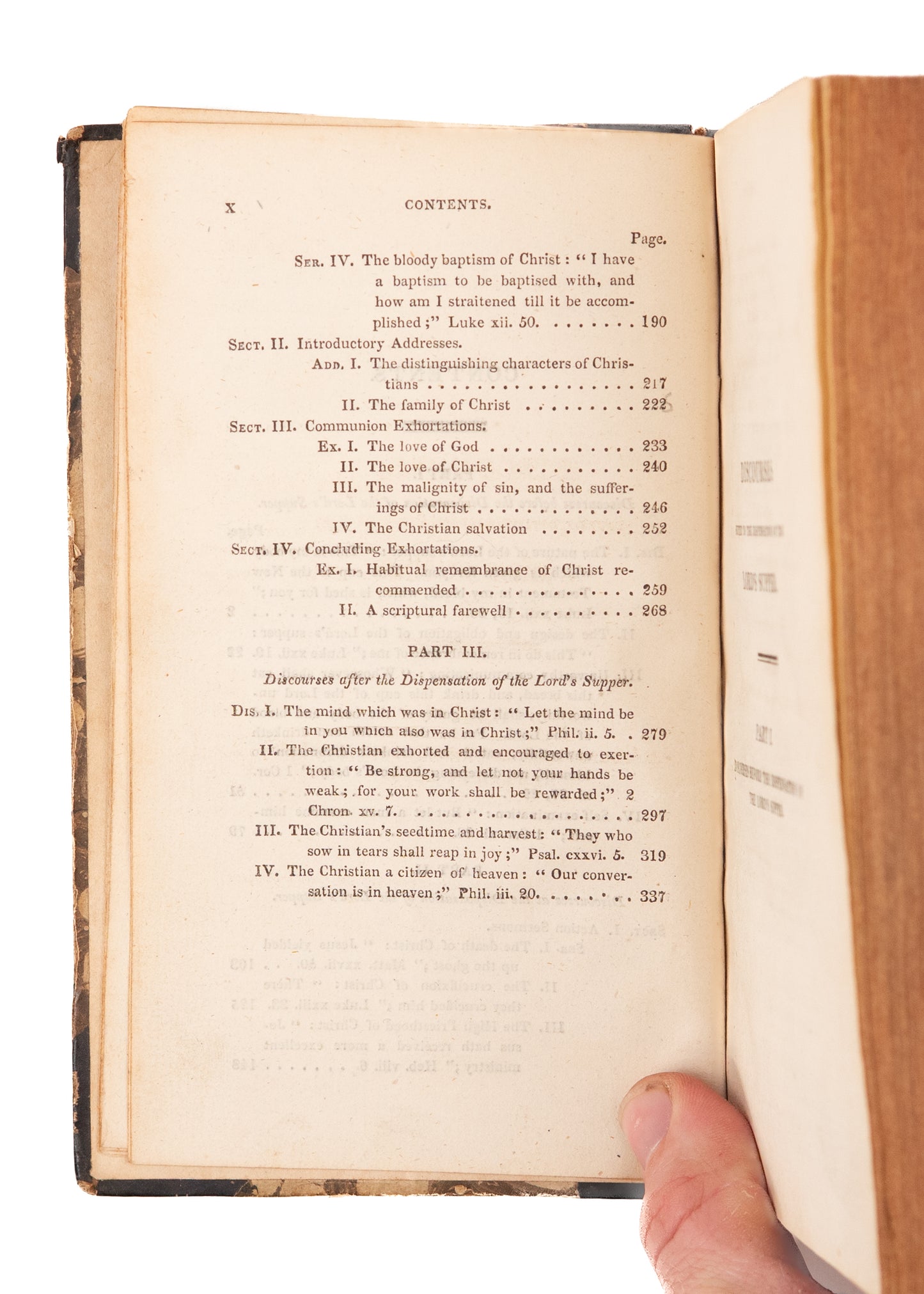 1816 JOHN BROWN. Discourses Suited to the Dispensation of The Lord's Supper. Scottish Presbyterian.