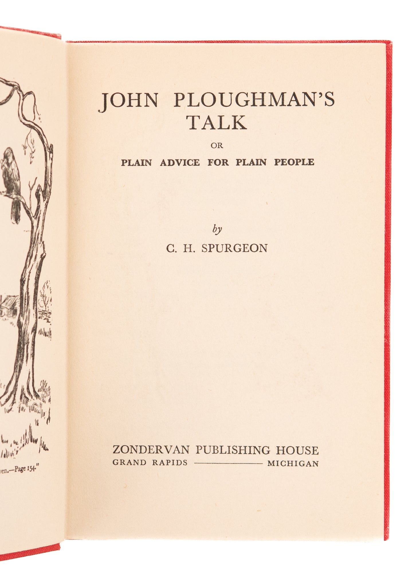 1930 C. H. SPURGEON. John Ploughman's Talk for Plain People - Two Volume Set.