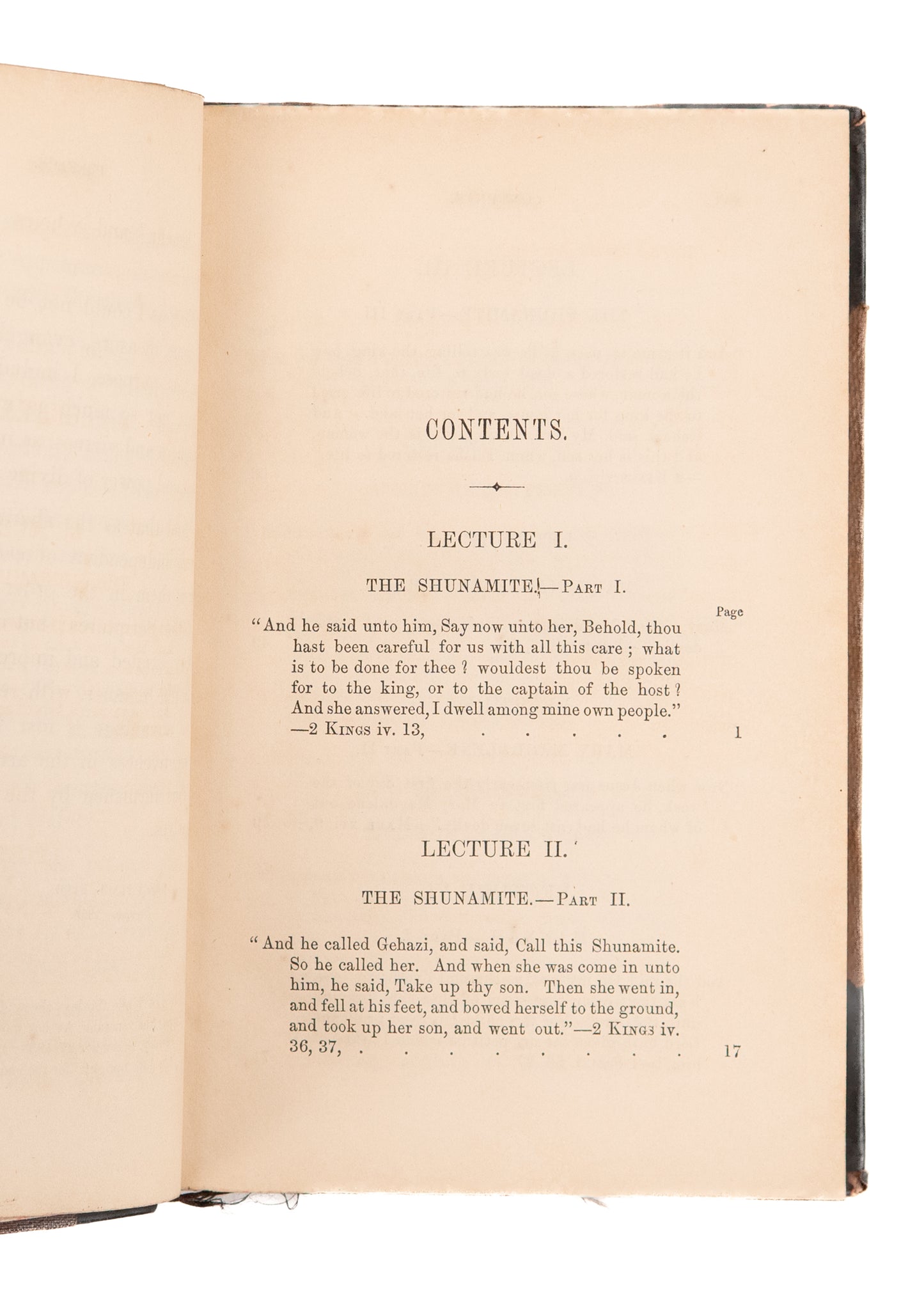 1854 WILLIAM JAY. Lectures on Female Scripture Characters. Half-Leather