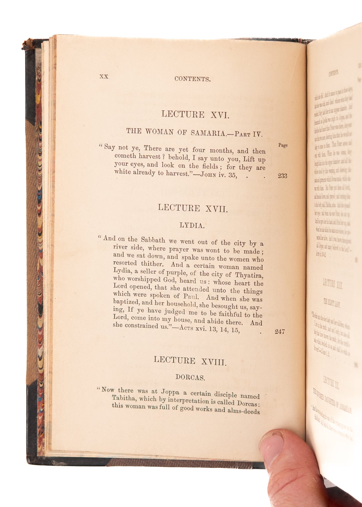 1854 WILLIAM JAY. Lectures on Female Scripture Characters. Half-Leather