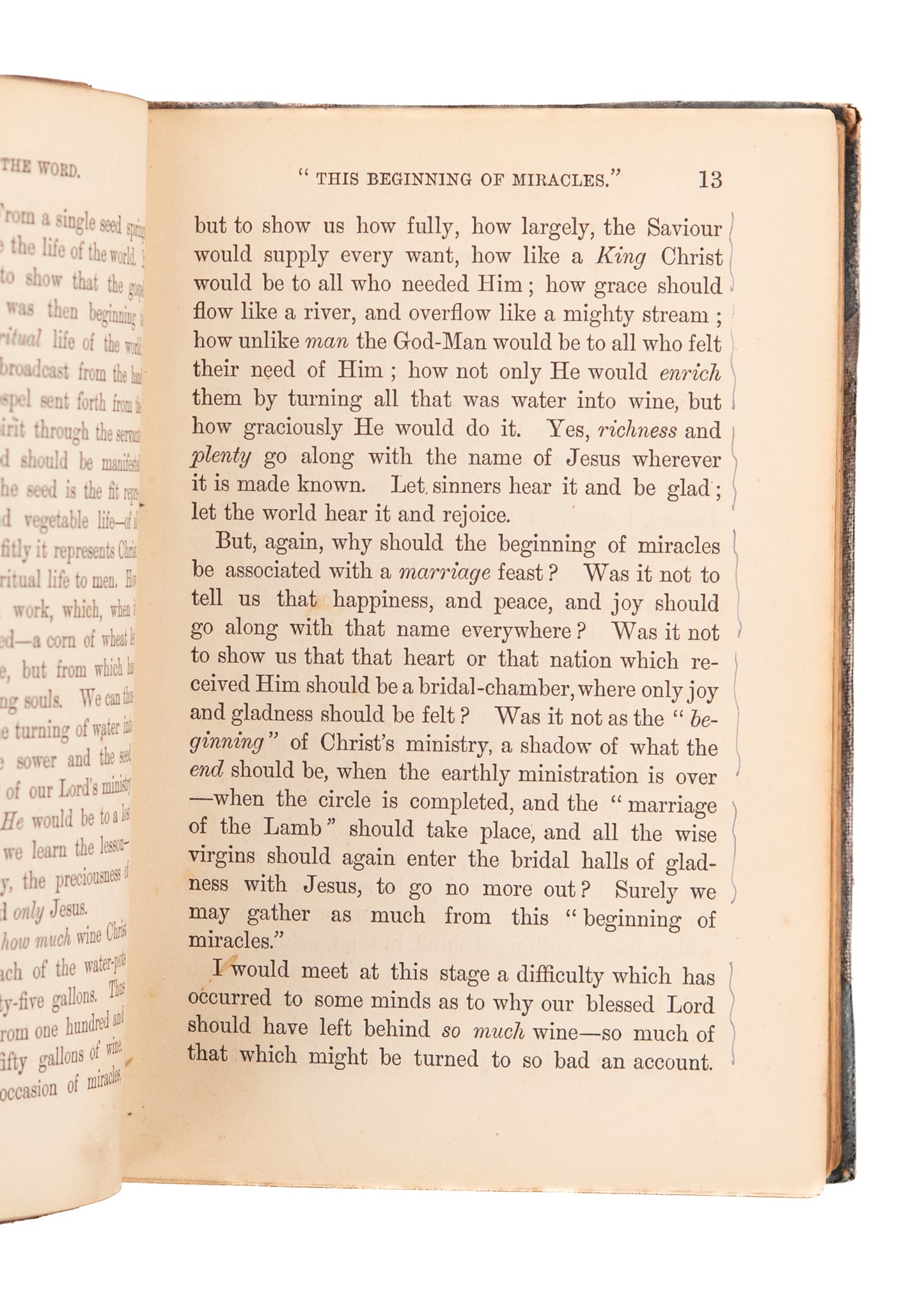 1870 FREDERICK WHITFIELD. Christ in the Word. Excellent Work.