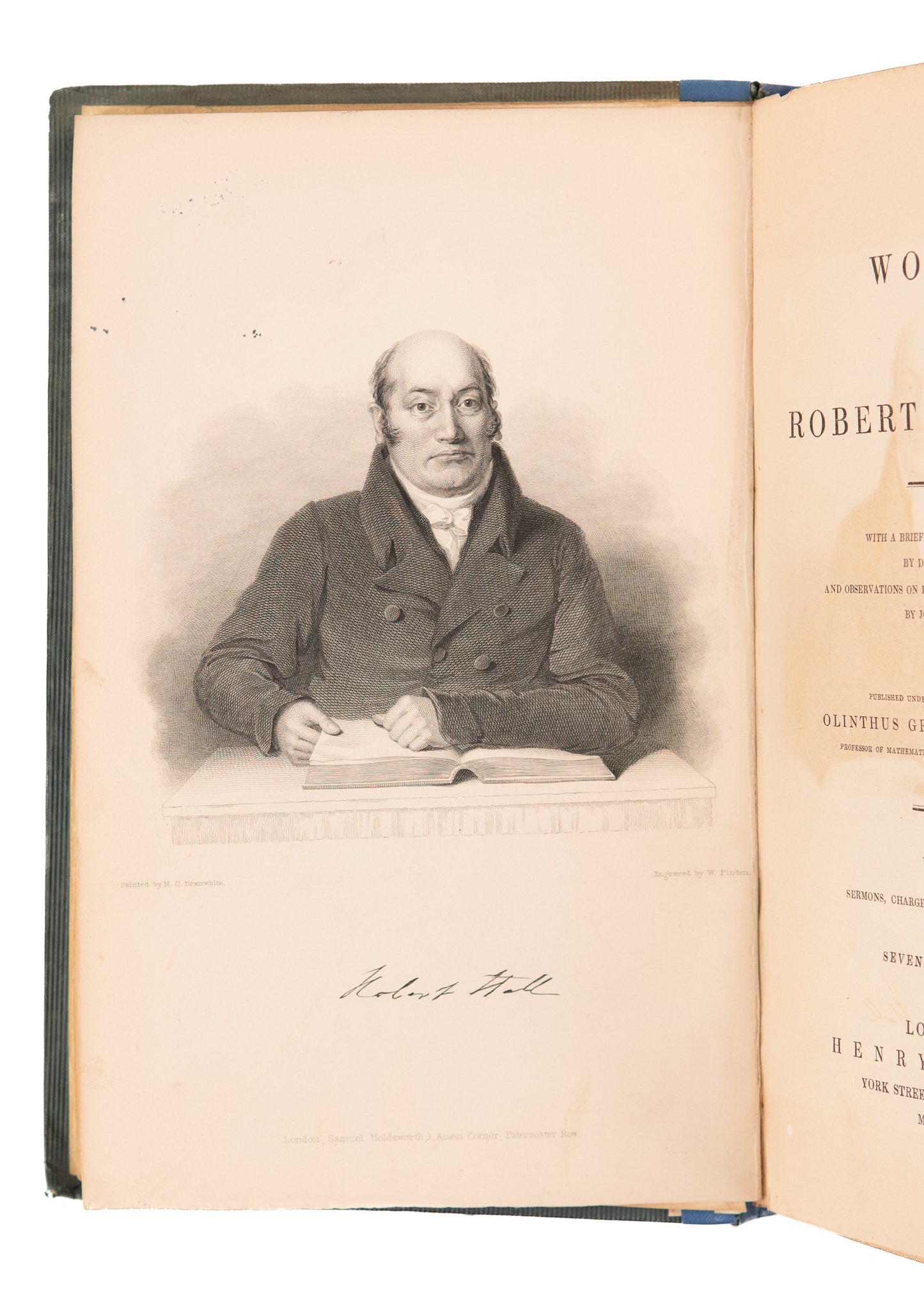 1841 ROBERT HALL. The Works of Robert Hall. Baptist Classic in Six Volumes.