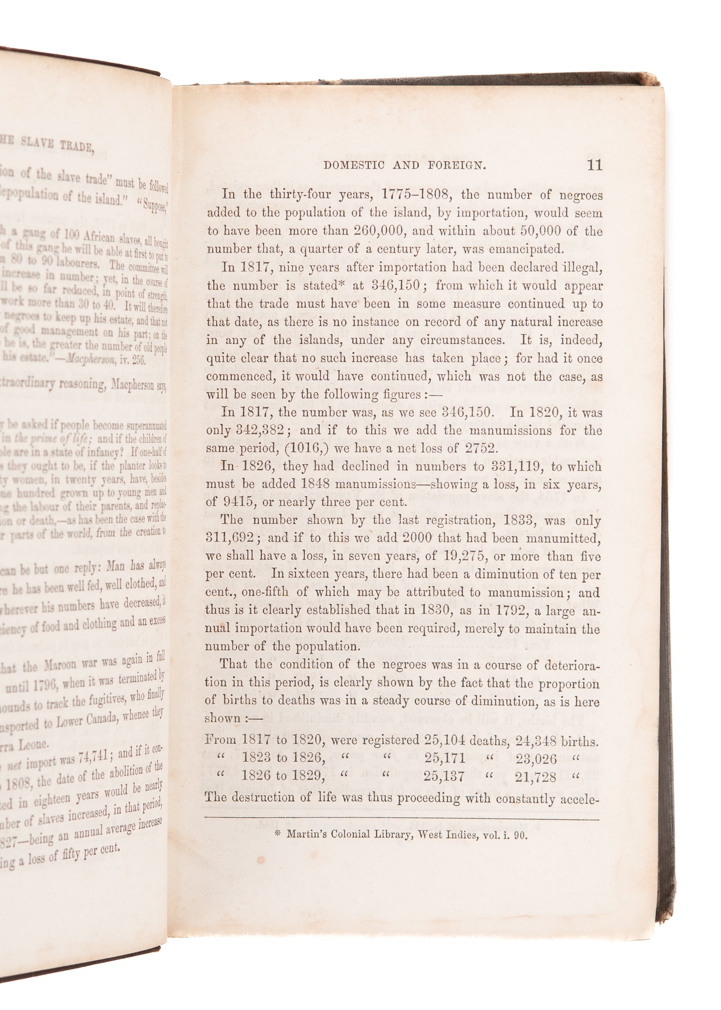 1853. ABOLITIONIST OWNED. The American Slave Trade, Domestic and Foreign. Excellent.