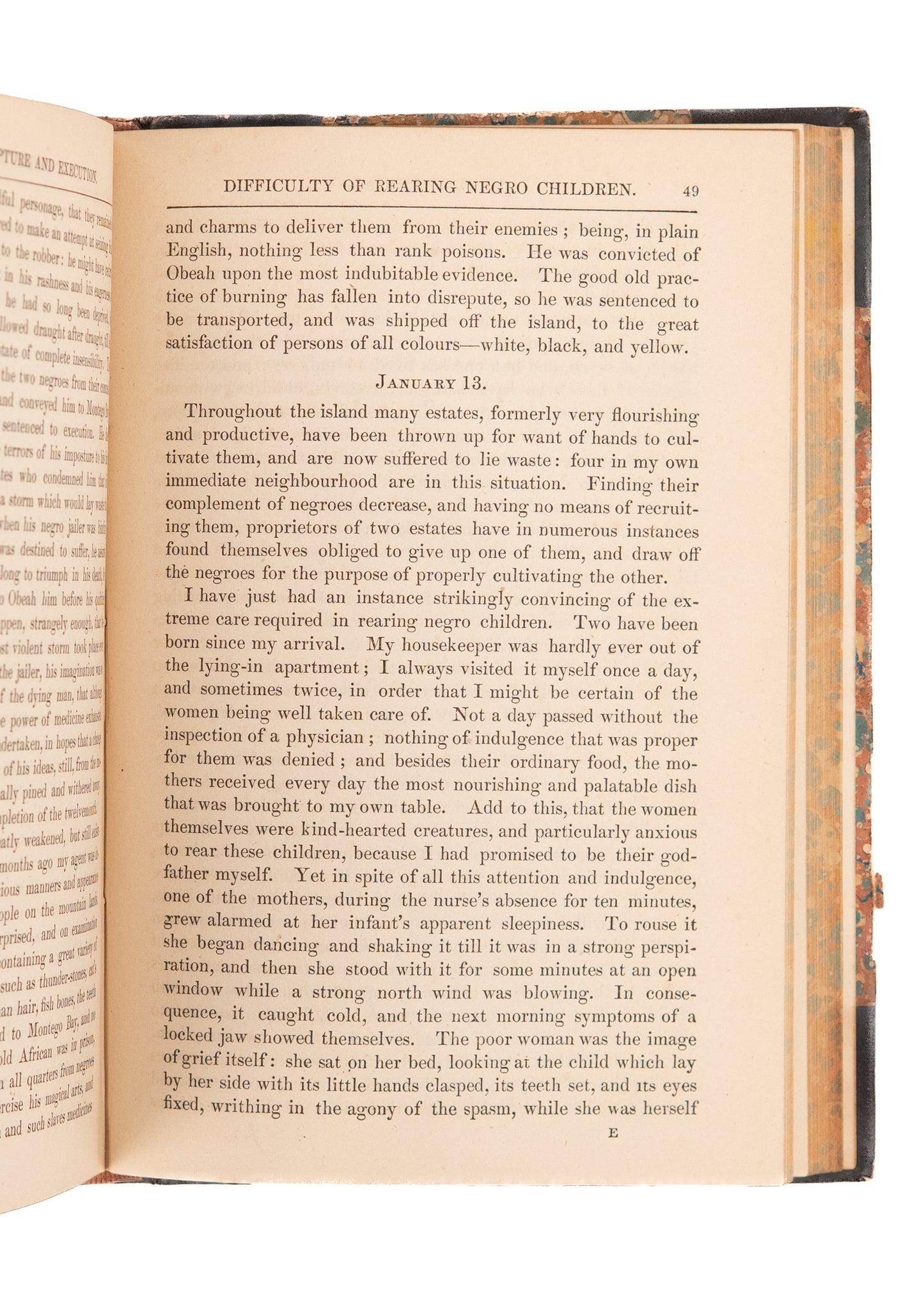 1844 & 1845 SLAVES IN JAMAICA. Two Works in One. Slavery in Jamaica - And Early Work on China. Both Rare.