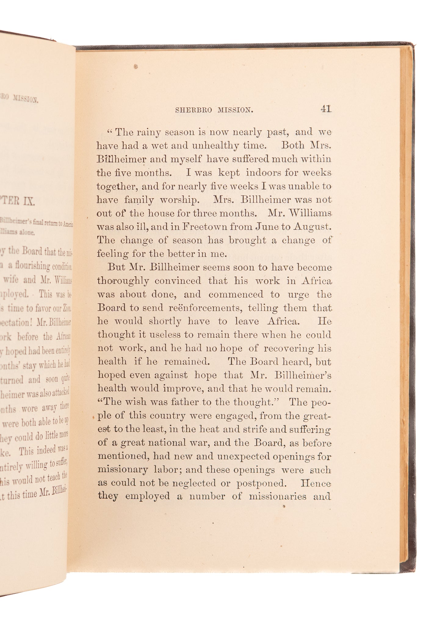 1885 MENDE AFRICAN SLAVE TRADE. Missionary Life in West Africa among the Mende Slavers