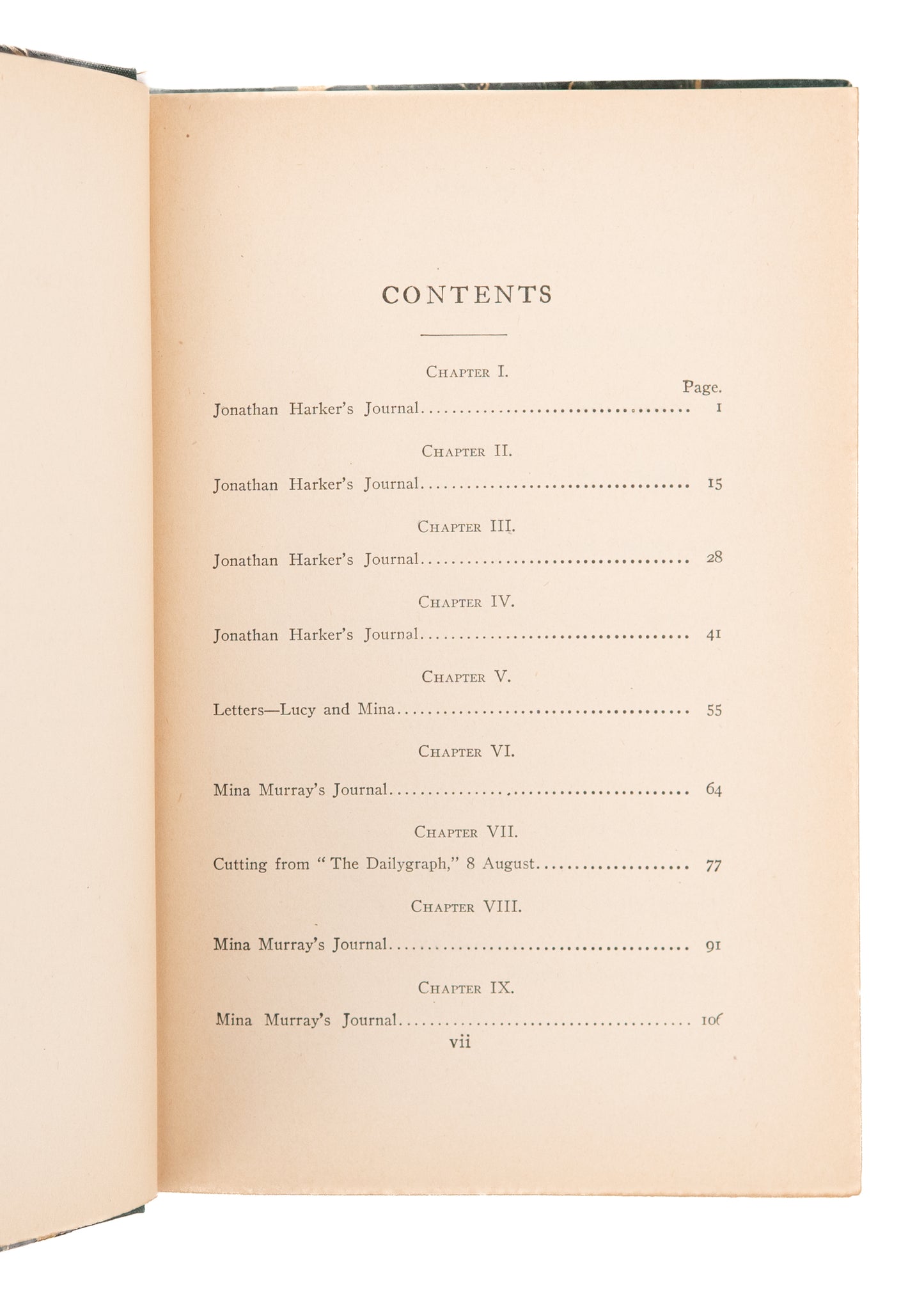 1903 BRAM STOKER. Dracula. Superbly Crisp "Masterpieces of Modern Fiction" Edition.