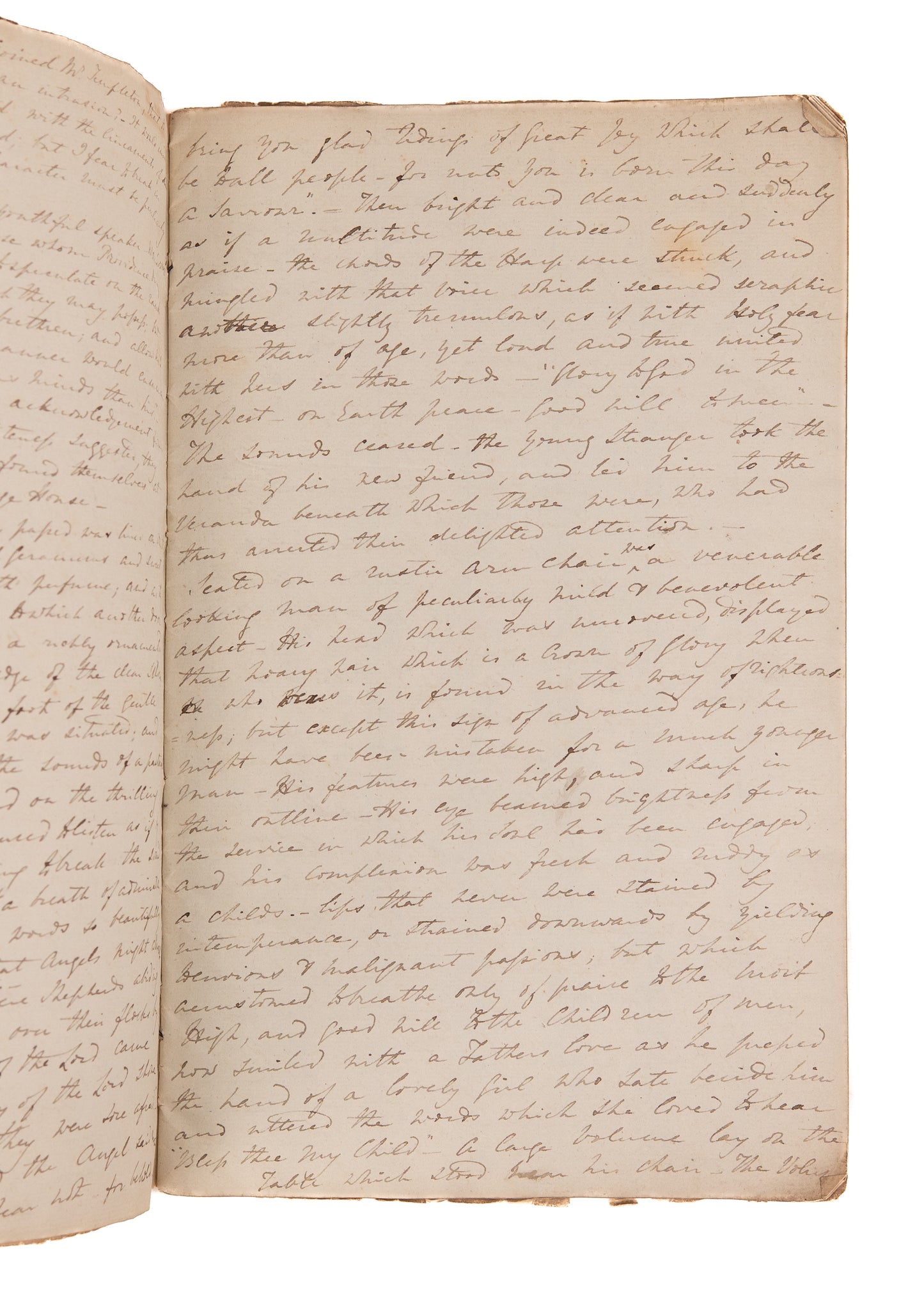 1824 UNPUBLISHED 35pp MSs. A Tale Inducing Christians to Care for Orphans of Industrial Revolution.