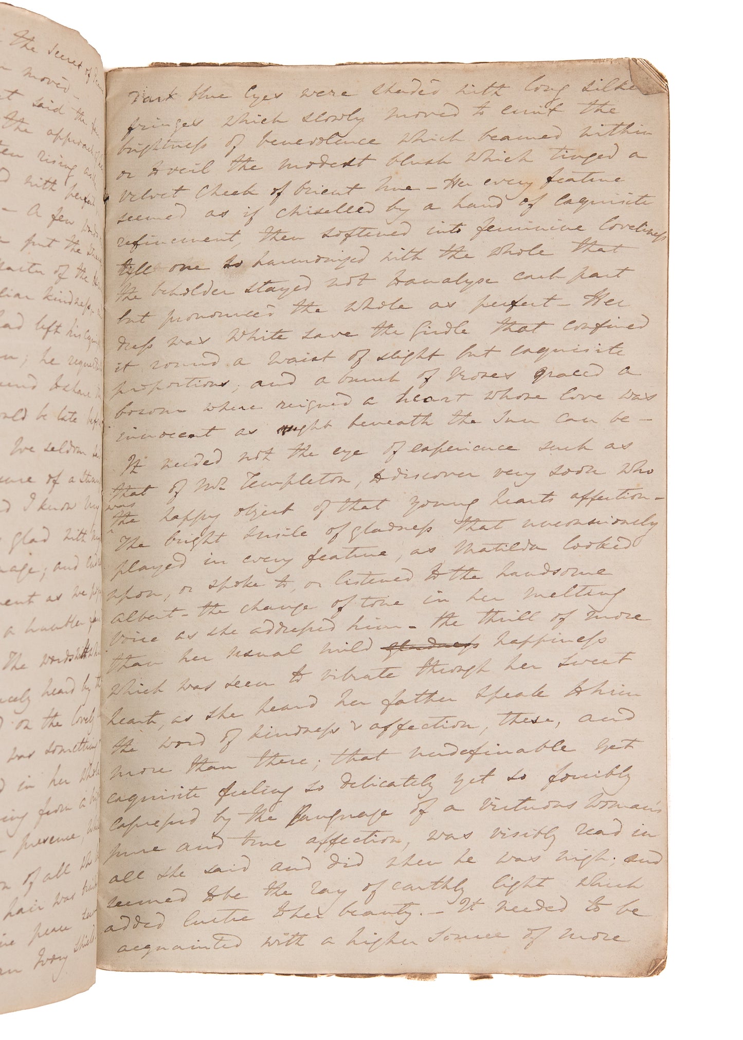 1824 UNPUBLISHED 35pp MSs. A Tale Inducing Christians to Care for Orphans of Industrial Revolution.