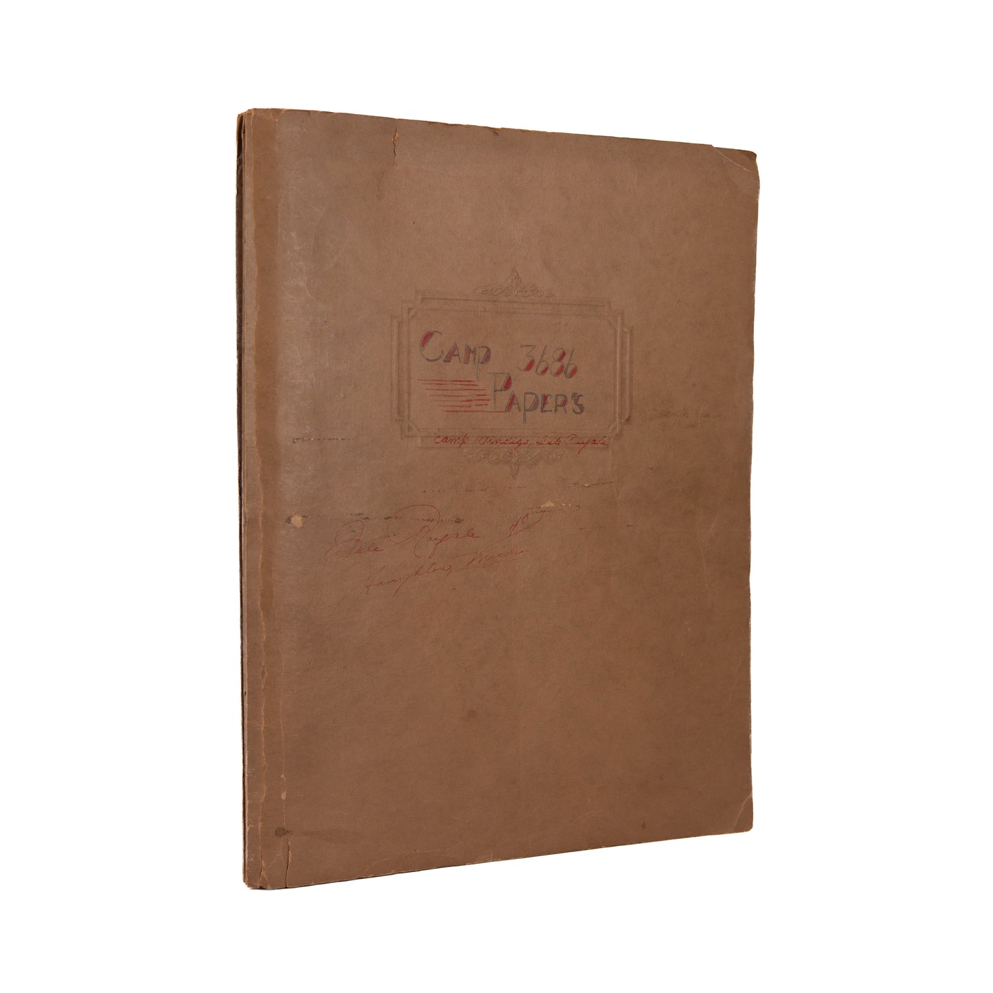 1940 CIVILIAN CONSERVATION CORPS. 5 Mimeographed Periodicals from Isle Royal Youth Work Camp.