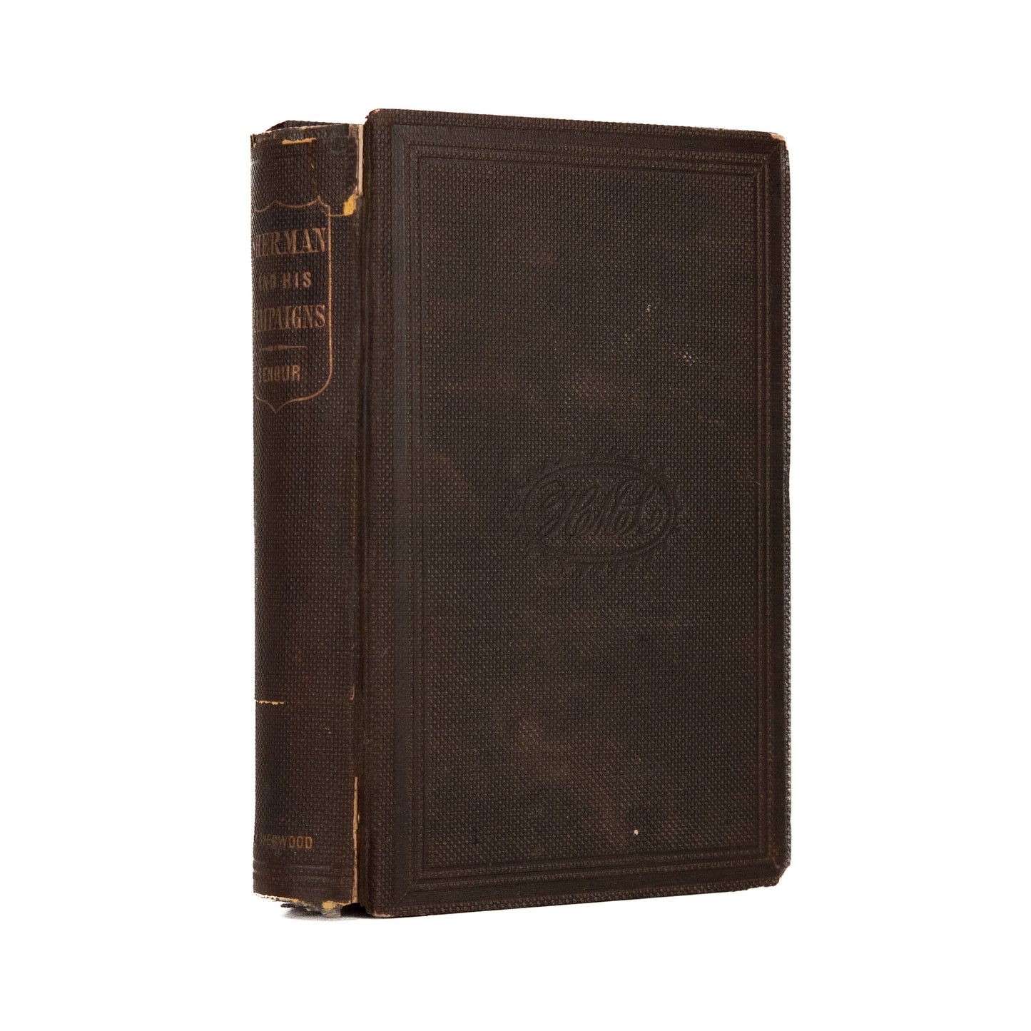 1865 WILLIAM TECUMSEH SHERMAN. HIs Personal Copy of Earliest Full Biography after Civil War.