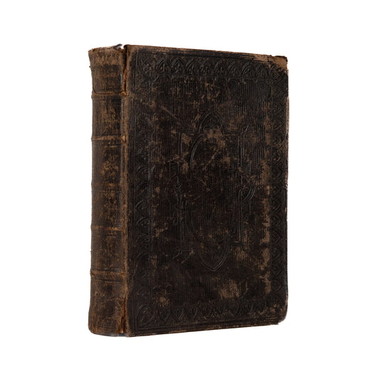 1870 "ABRAHAM LINCOLN". Bible Gifted to a Young "Abraham Lincoln" Beal, Born in 1865.
