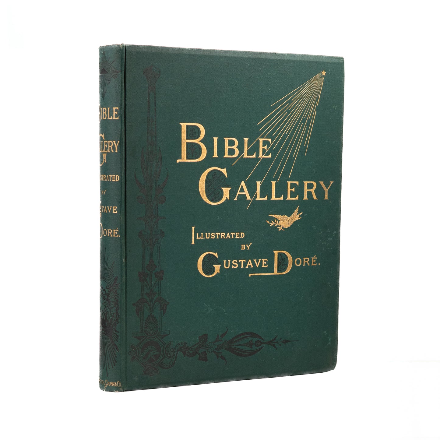 1880 GUSTAVE DORE. Massive - The Bible Gallery Illustrated by Gustave Dore. Very Nice Example.