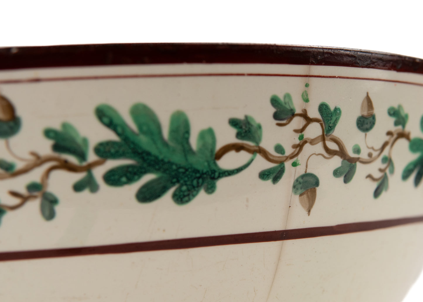 1794 MISSIONARY SHIP DUFF. Significant Hand-Painted Staffordshire Inaugurating the Duff.