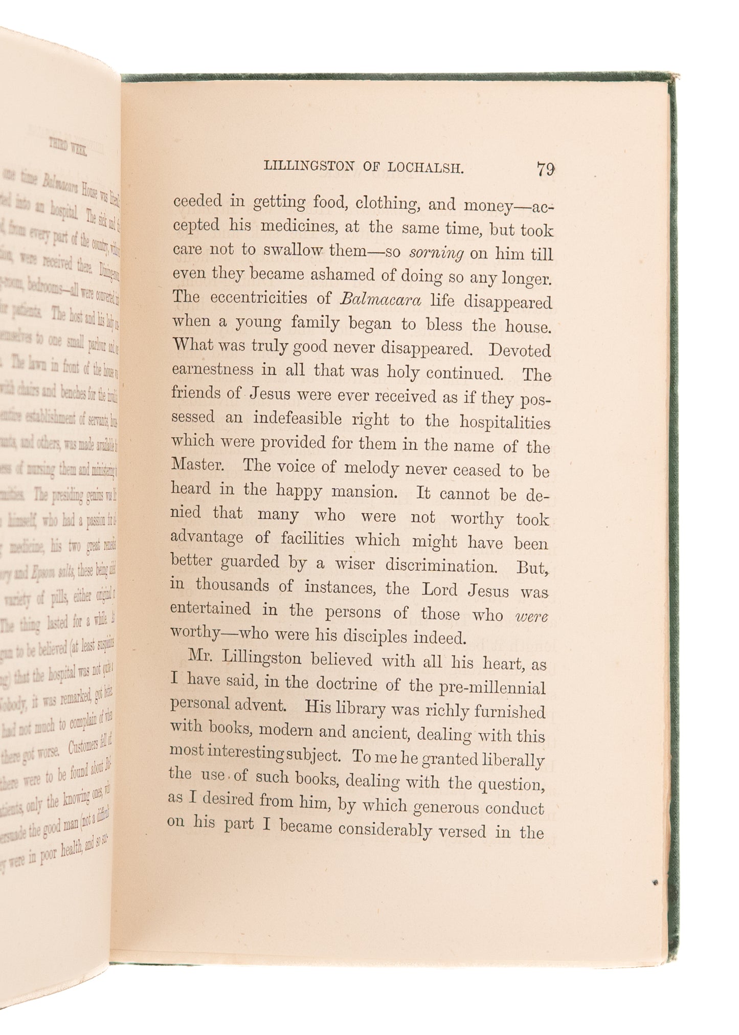 1874 ROBERT S CANDLISH. Three Weeks in the Highlands. Adventism, Scottish Revival, Disruption.