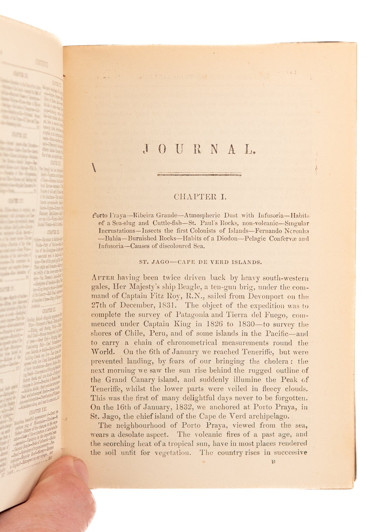 1889 CHARLES DARWIN. A Naturalists Voyage on the H.M.S. Beadle. Very Attractive.